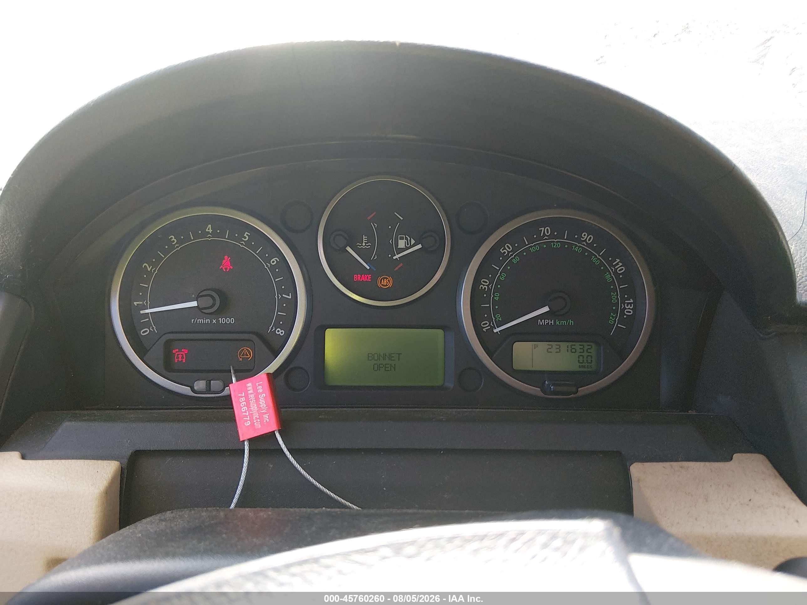 2005 Land Rover Lr3 Se Black vin: SALAE25405A328106