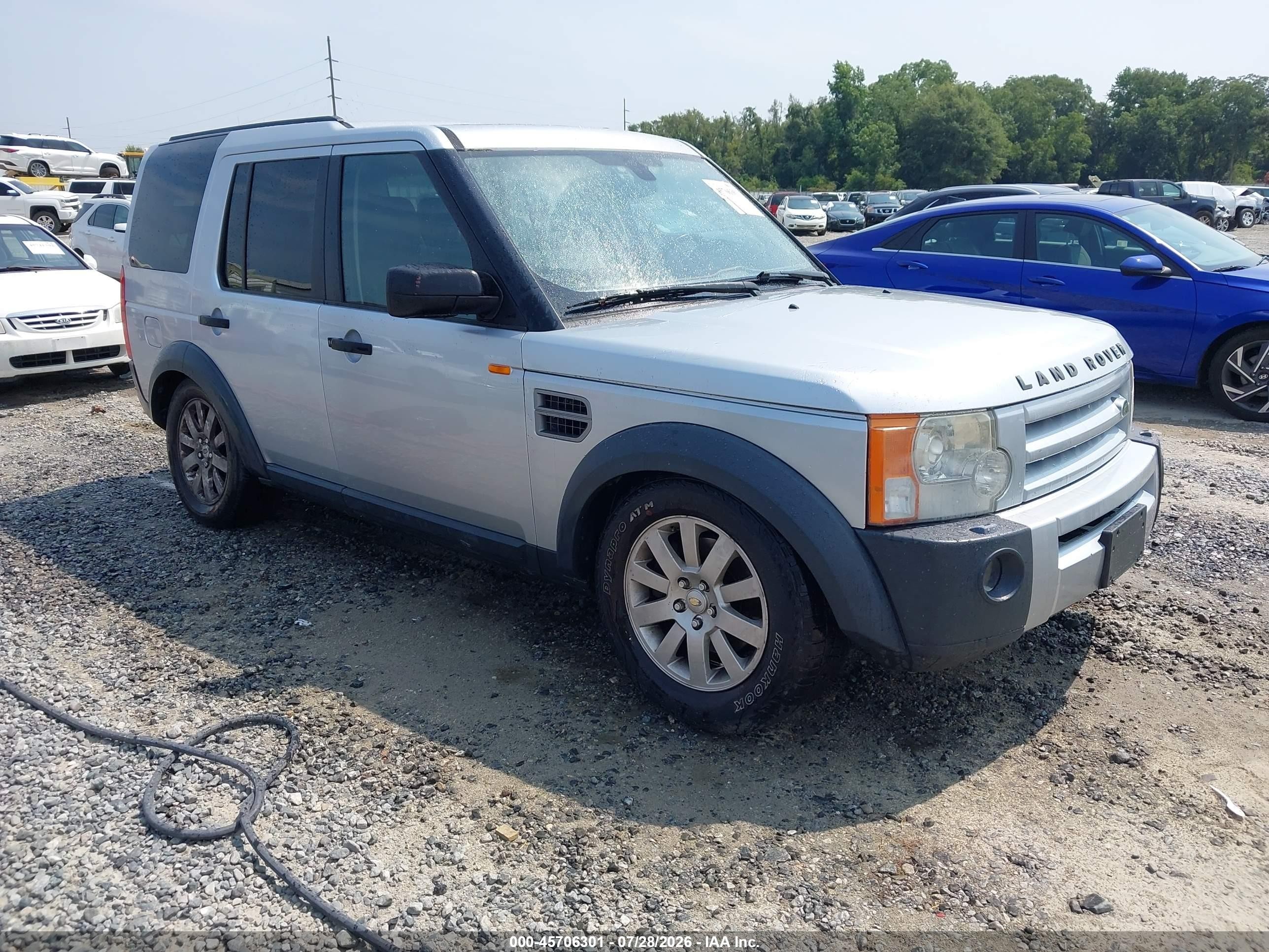 2006 Land Rover Lr3 V8 Se Серебряный vin: SALAE25416A374268