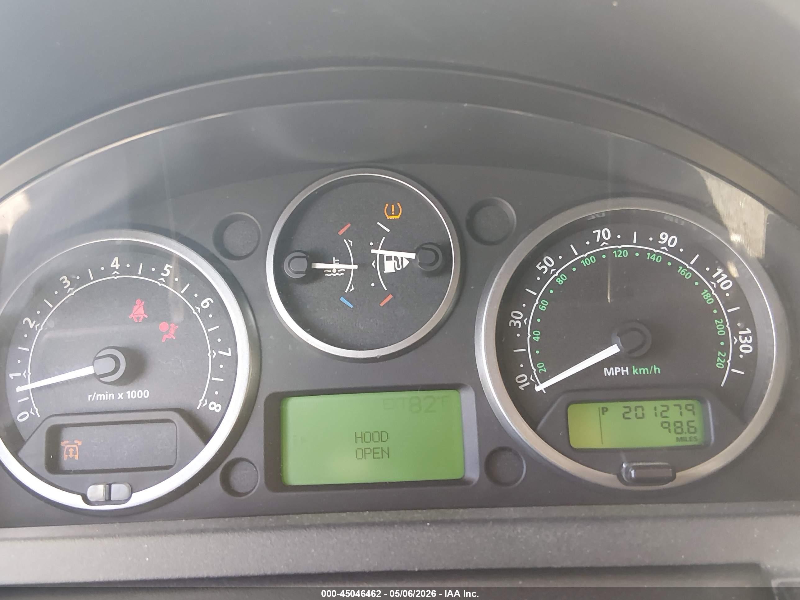 2006 Land Rover Lr3 V8 Se Black vin: SALAE25416A381852