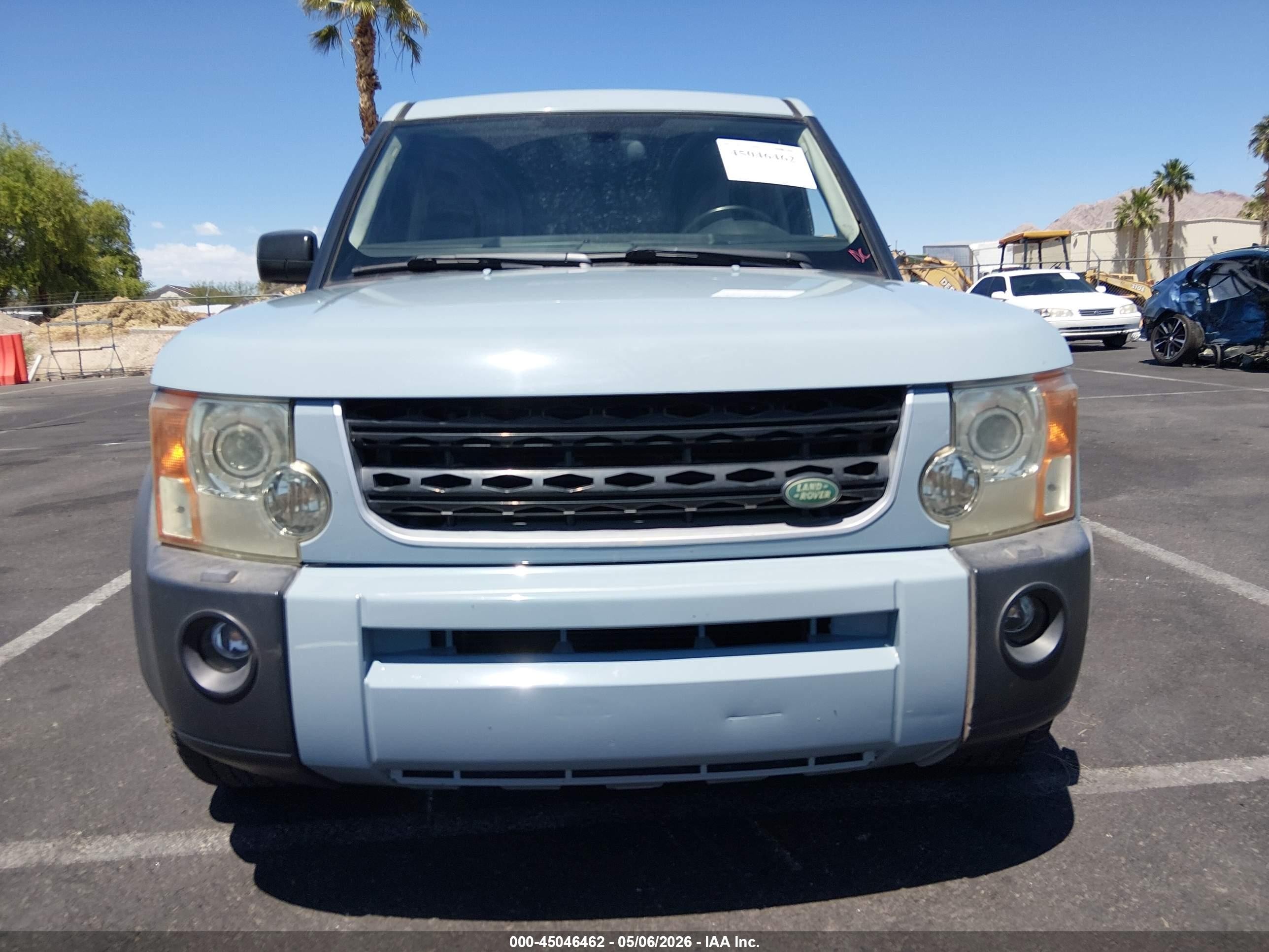 2006 Land Rover Lr3 V8 Se Black vin: SALAE25416A381852