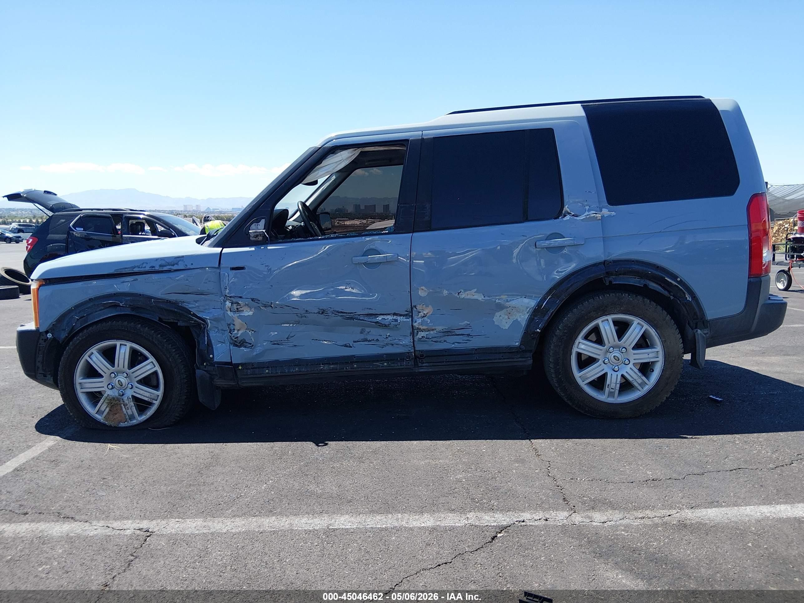 2006 Land Rover Lr3 V8 Se Black vin: SALAE25416A381852
