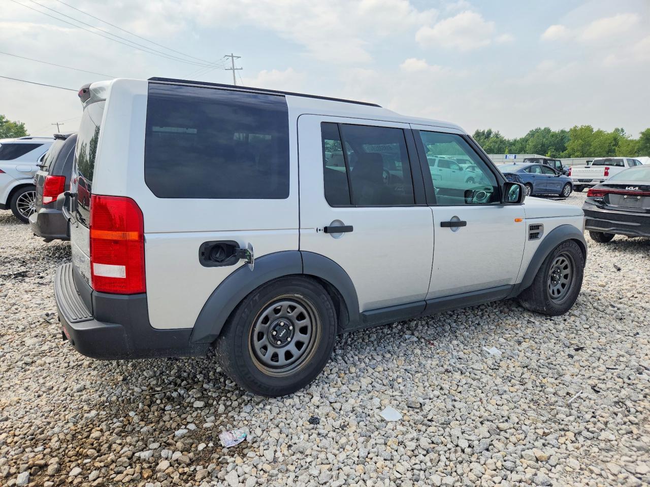 2008 Land Rover Lr3 Se Silver vin: SALAE25418A445181
