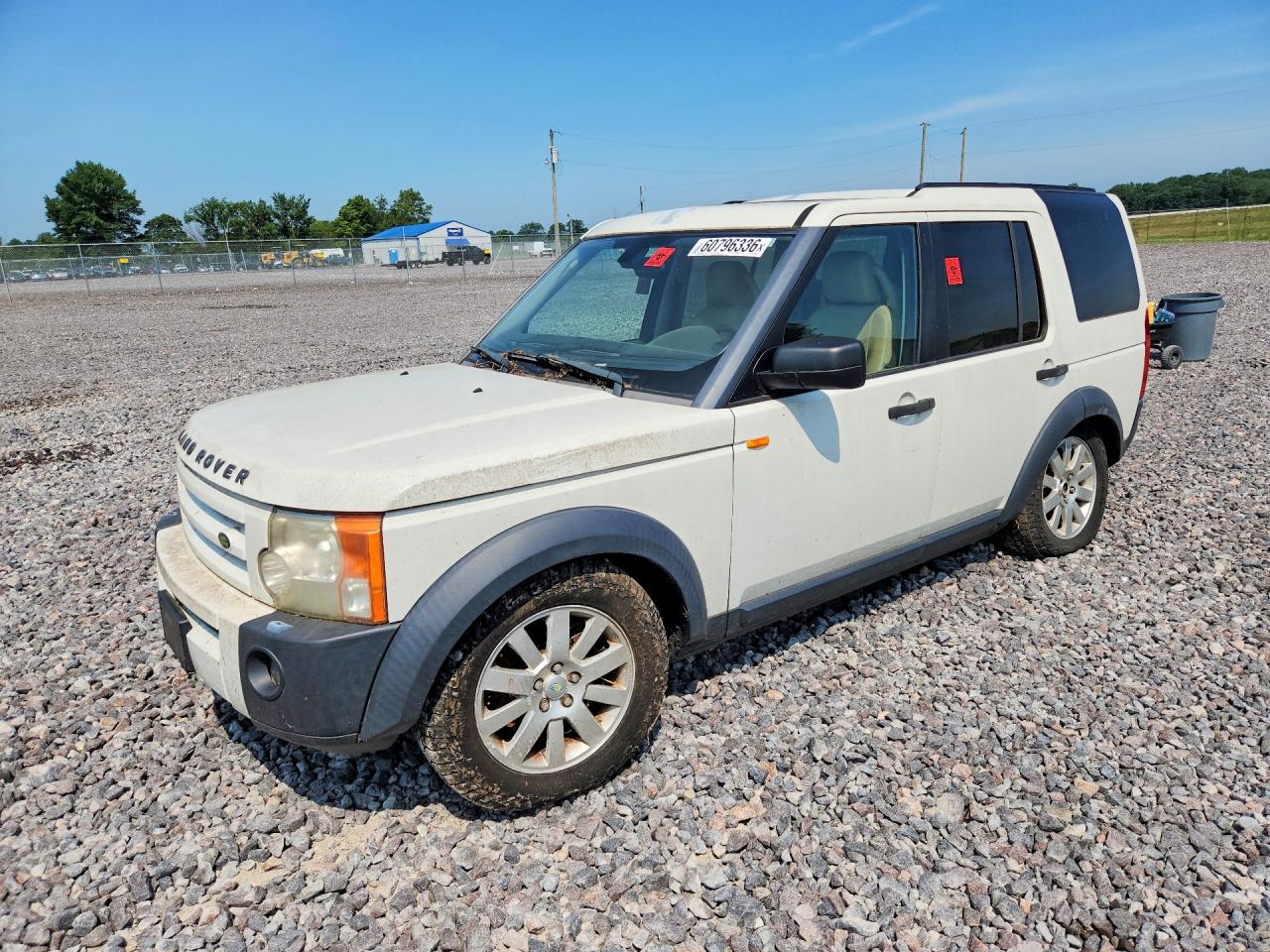 2006 Land Rover Lr3 Se White vin: SALAE25426A386087