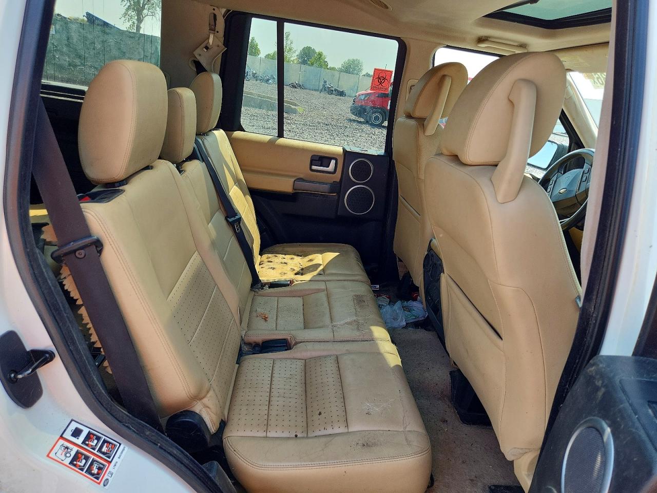 2006 Land Rover Lr3 Se White vin: SALAE25426A386087