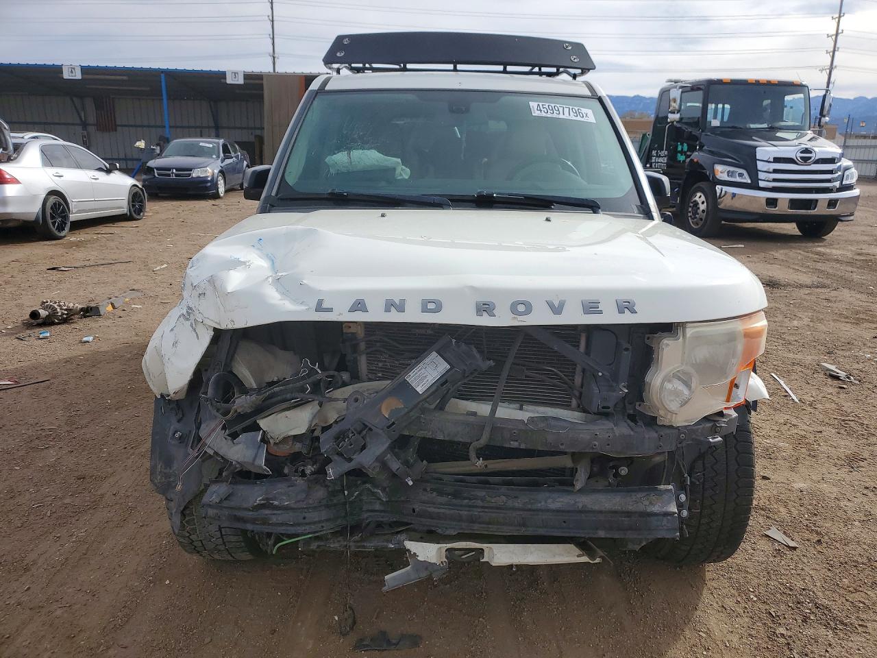 2007 Land Rover Lr3 Se White vin: SALAE25427A437699