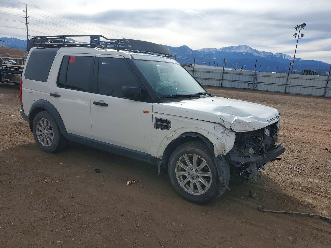 2007 Land Rover Lr3 Se White vin: SALAE25427A437699