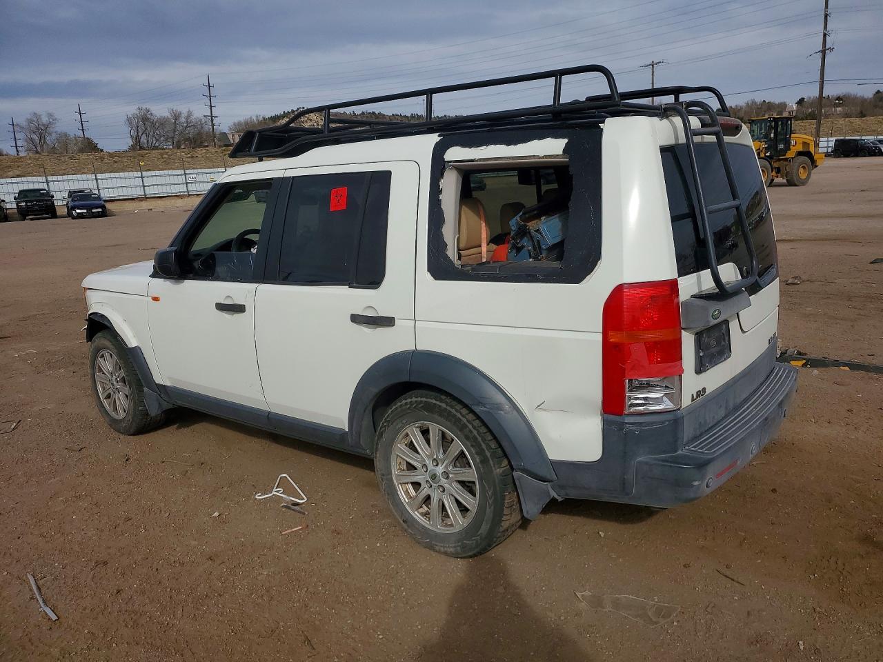 2007 Land Rover Lr3 Se White vin: SALAE25427A437699