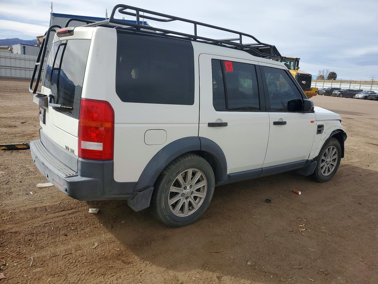 2007 Land Rover Lr3 Se White vin: SALAE25427A437699