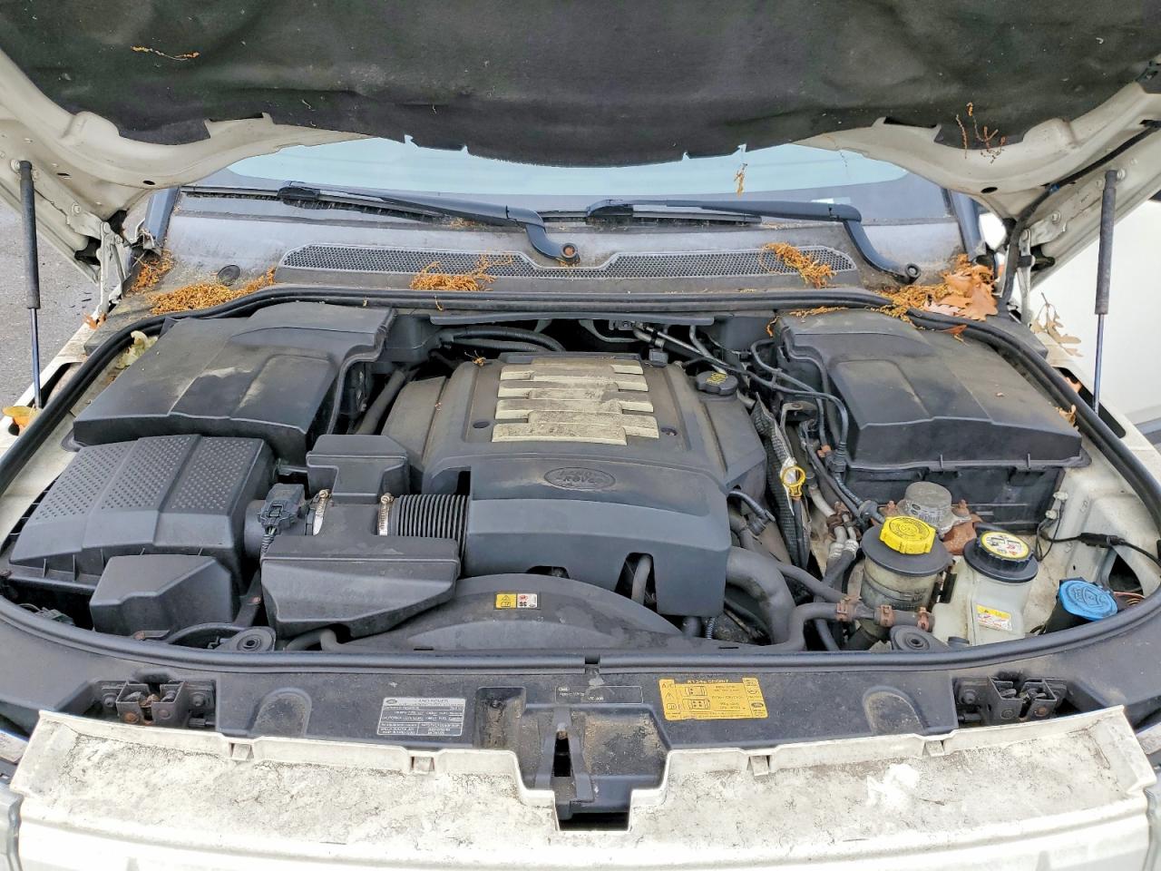 2008 Land Rover Lr3 Se Белый vin: SALAE25428A492607