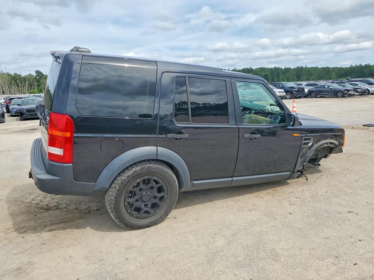 2008 Land Rover Lr3 Se Black vin: SALAE25438A448941