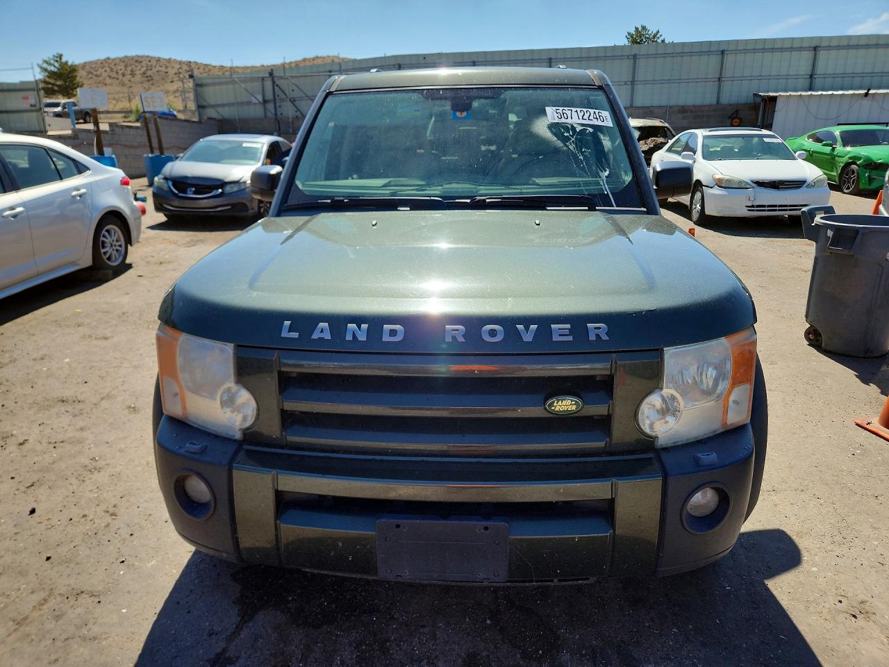 2008 Land Rover Lr3 Se Green vin: SALAE25438A465481