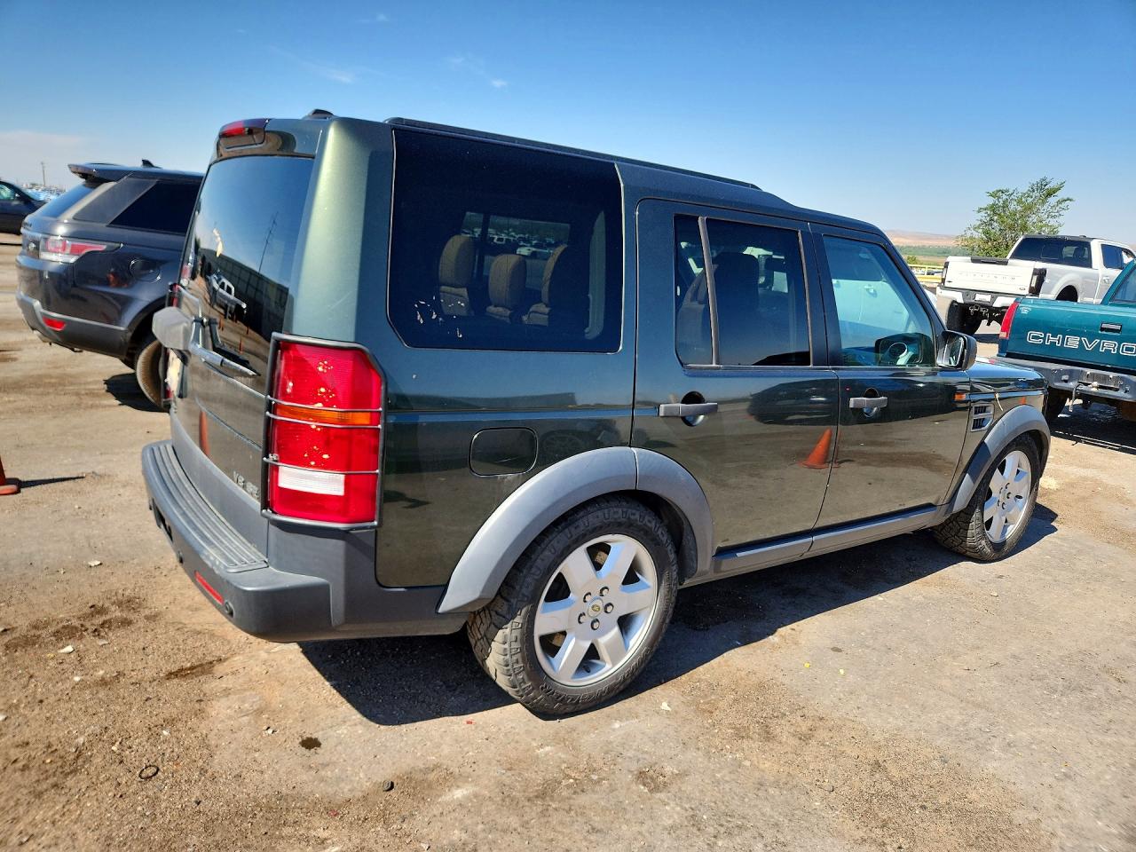 2008 Land Rover Lr3 Se Green vin: SALAE25438A465481