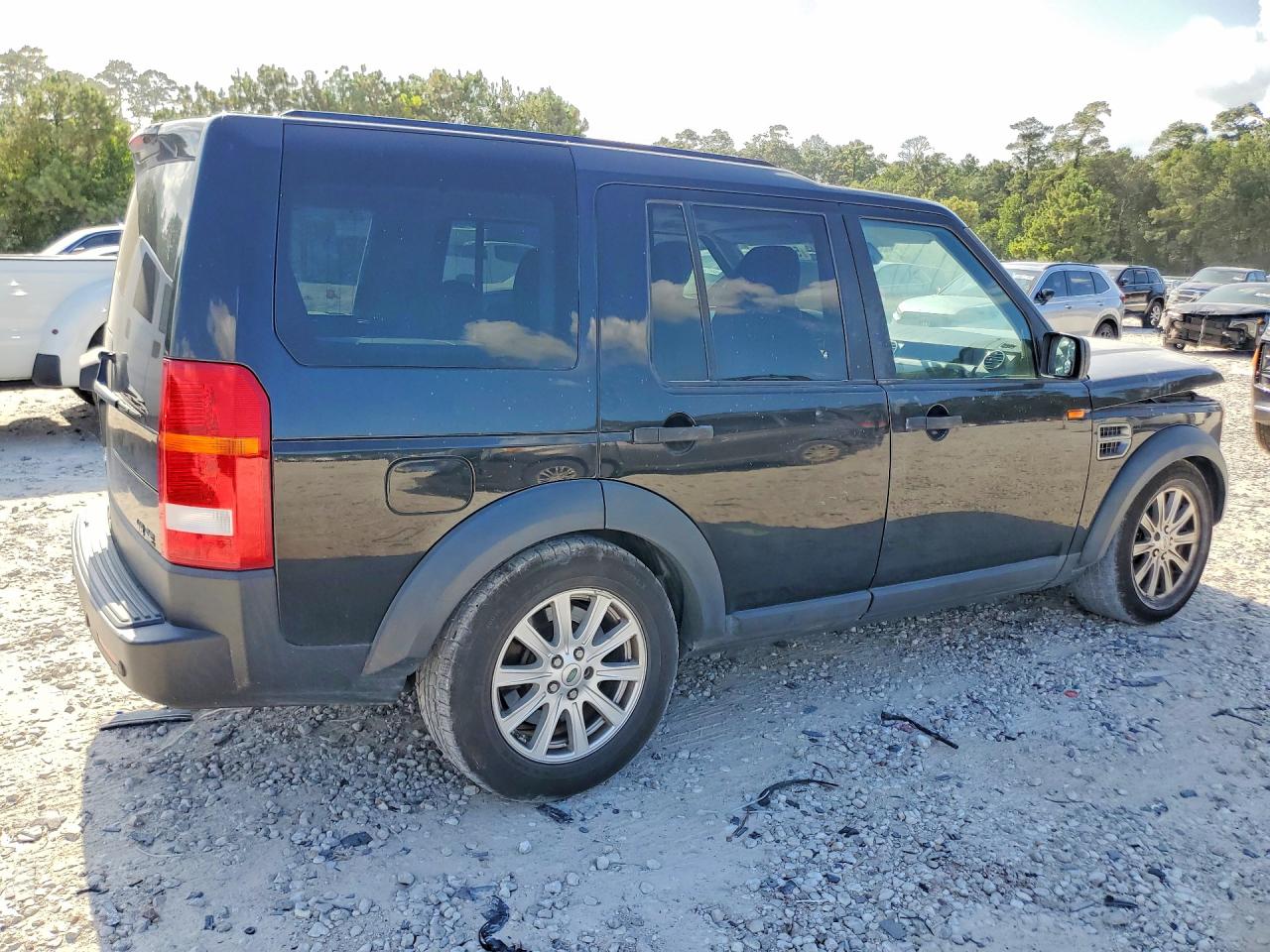 2007 Land Rover Lr3 Se Black vin: SALAE25447A422590