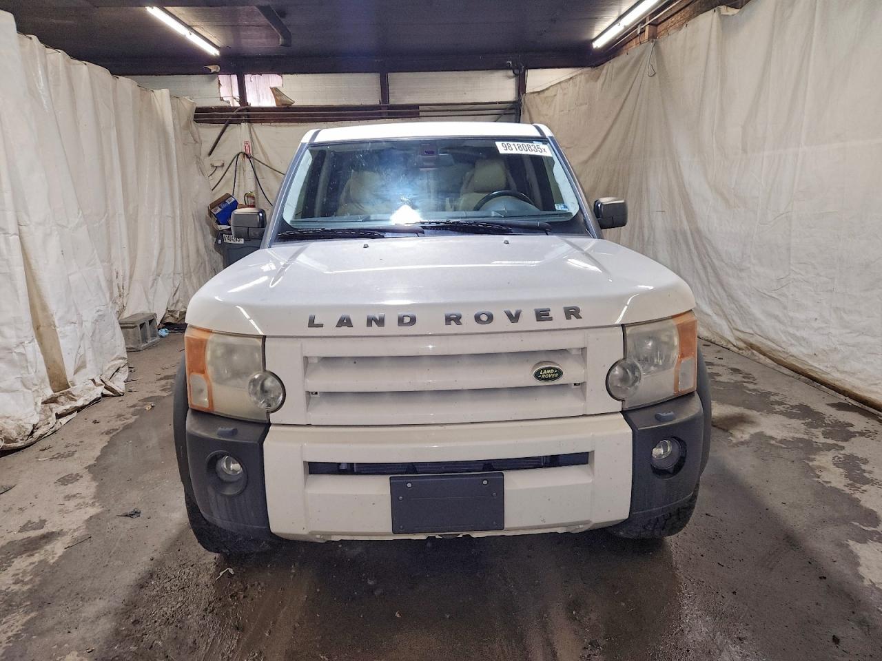2008 Land Rover Lr3 Se White vin: SALAE25448A477624
