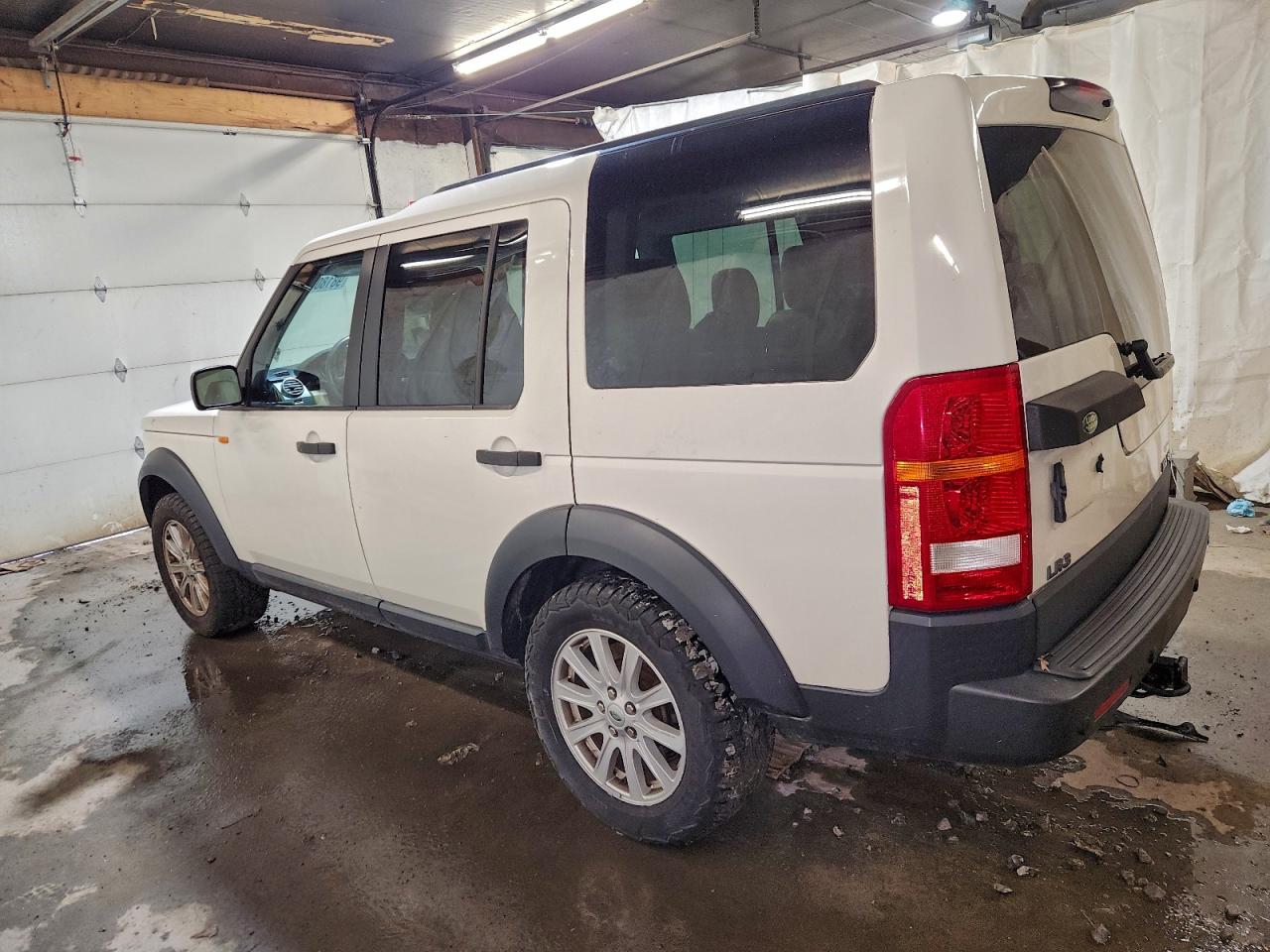 2008 Land Rover Lr3 Se White vin: SALAE25448A477624