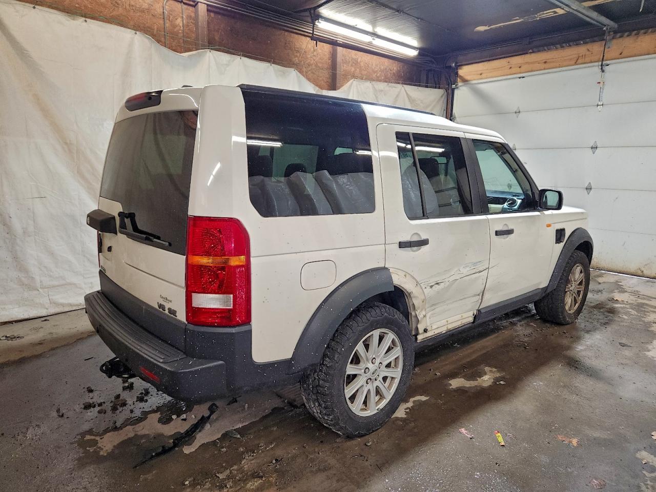 2008 Land Rover Lr3 Se White vin: SALAE25448A477624