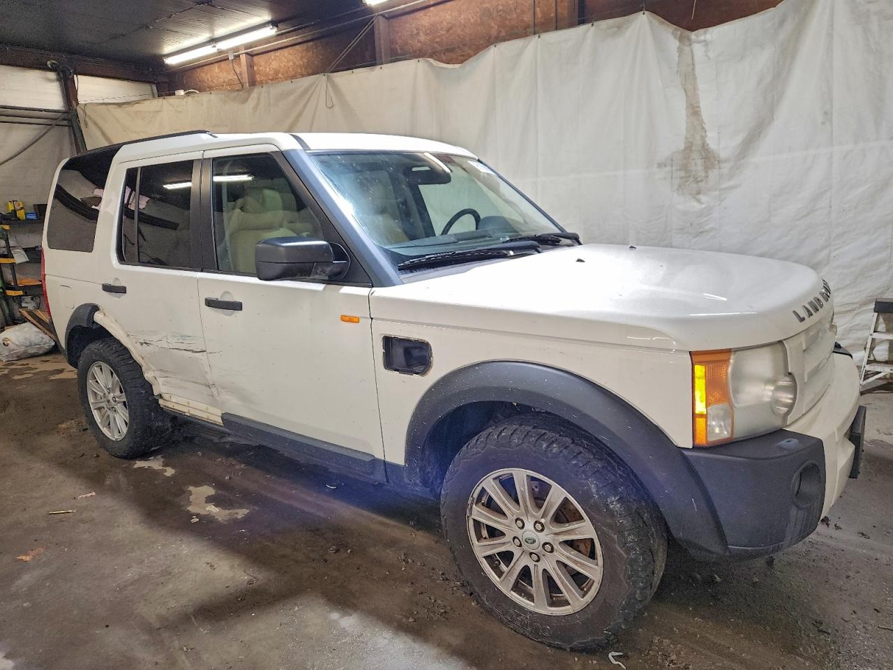 2008 Land Rover Lr3 Se White vin: SALAE25448A477624