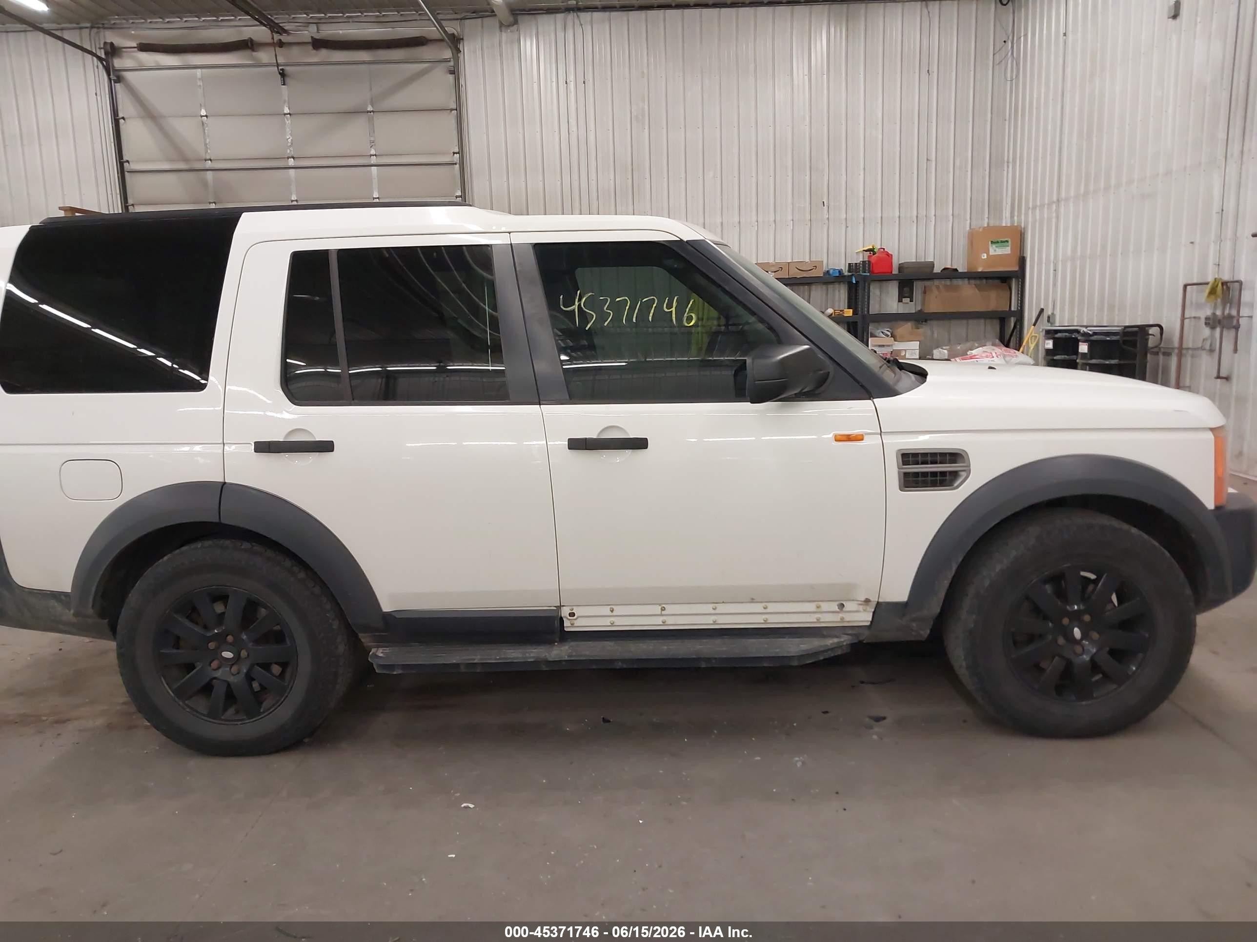 2005 Land Rover Lr3 Se White vin: SALAE25455A314458