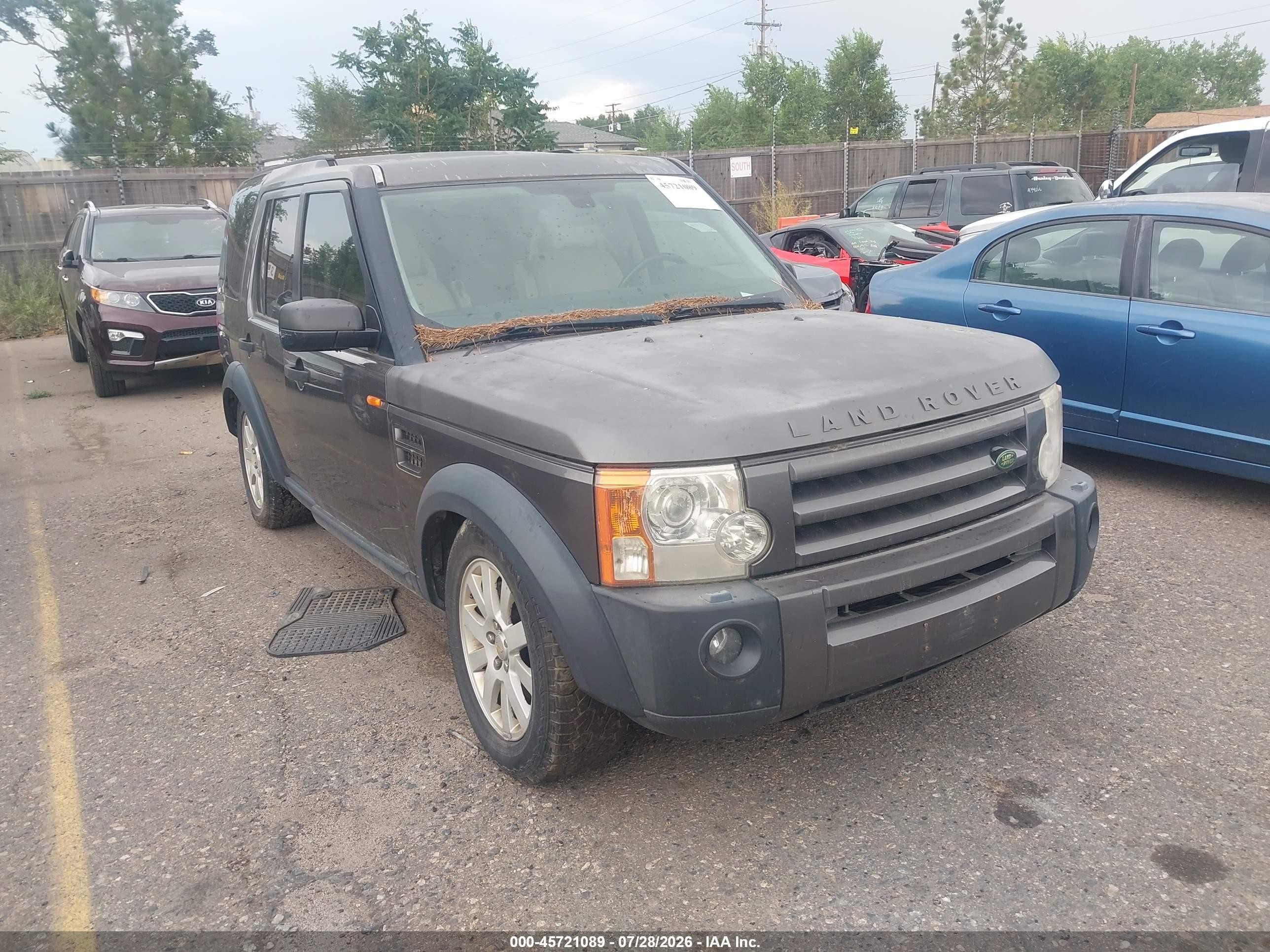 2006 Land Rover Lr3 V8 Se Black vin: SALAE25456A391378