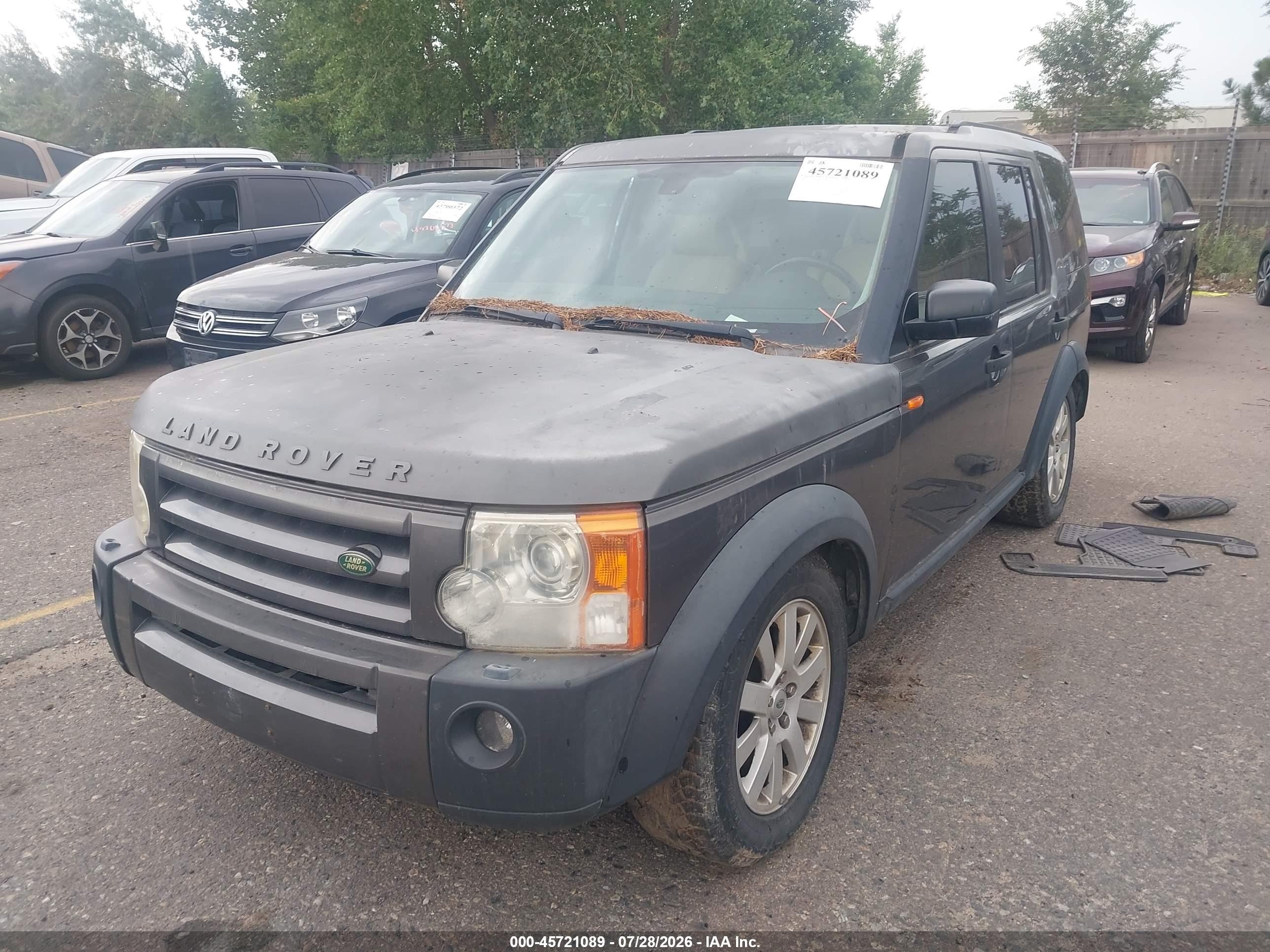 2006 Land Rover Lr3 V8 Se Black vin: SALAE25456A391378