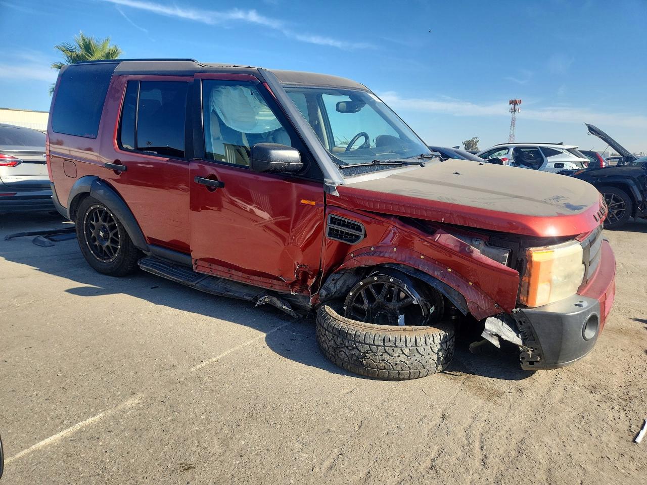 2006 Land Rover Lr3 Se Red vin: SALAE25466A377165