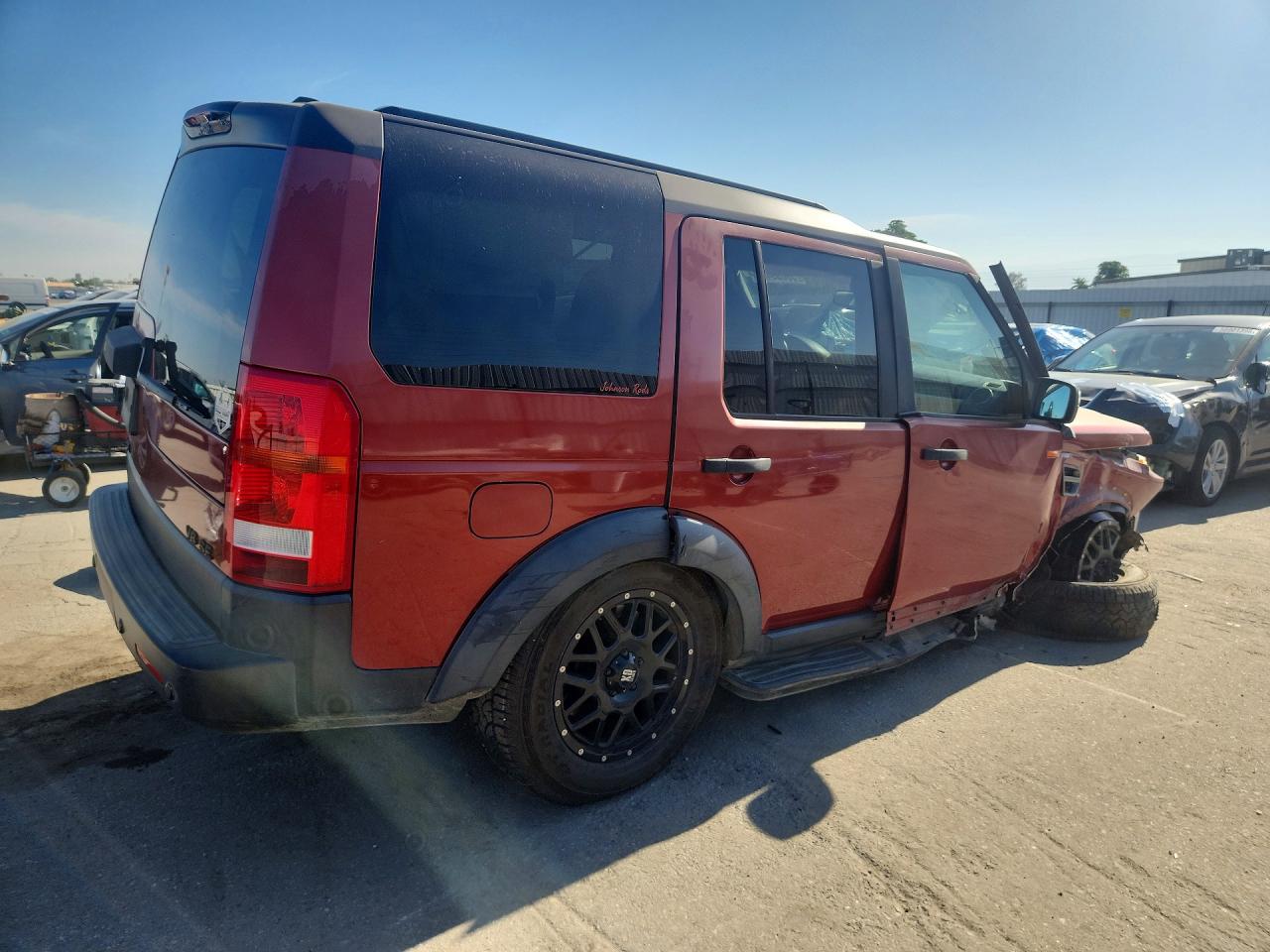 2006 Land Rover Lr3 Se Red vin: SALAE25466A377165
