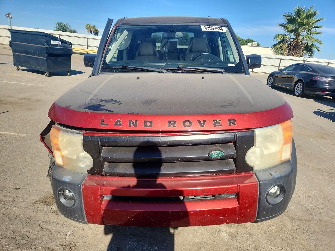 2006 Land Rover Lr3 Se Red vin: SALAE25466A377165