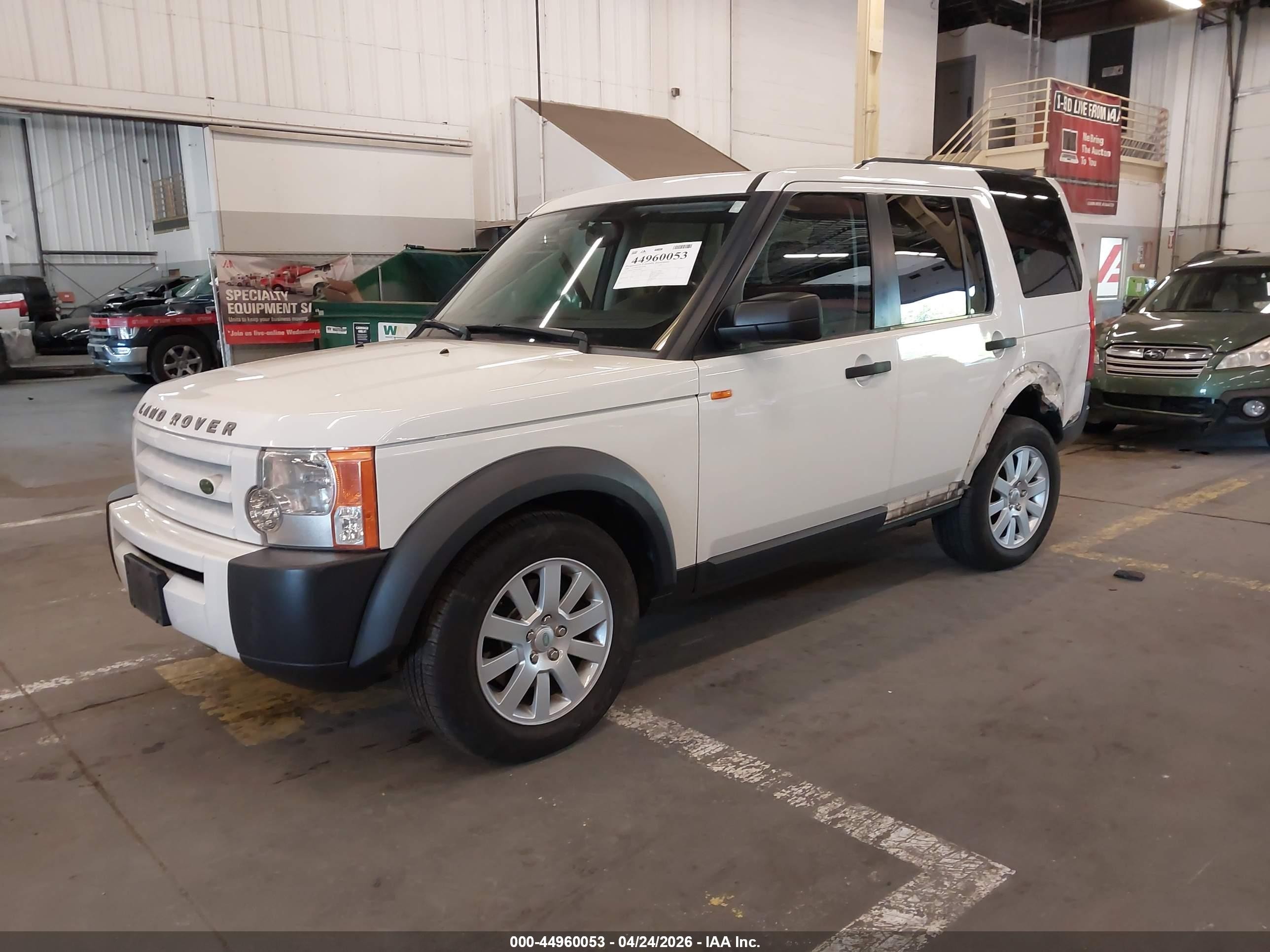 2006 Land Rover Lr3 V8 Se White vin: SALAE25466A398632