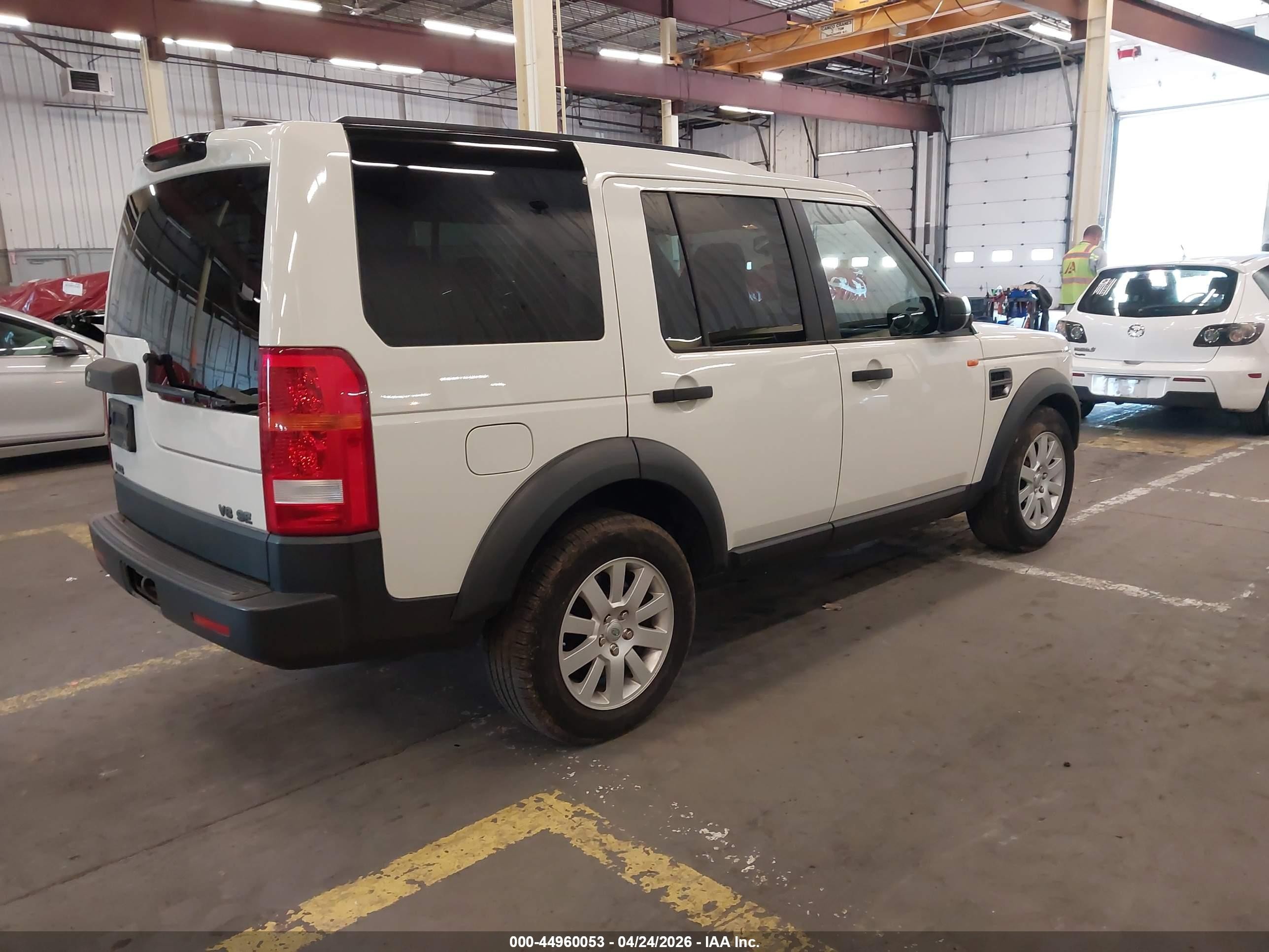 2006 Land Rover Lr3 V8 Se White vin: SALAE25466A398632