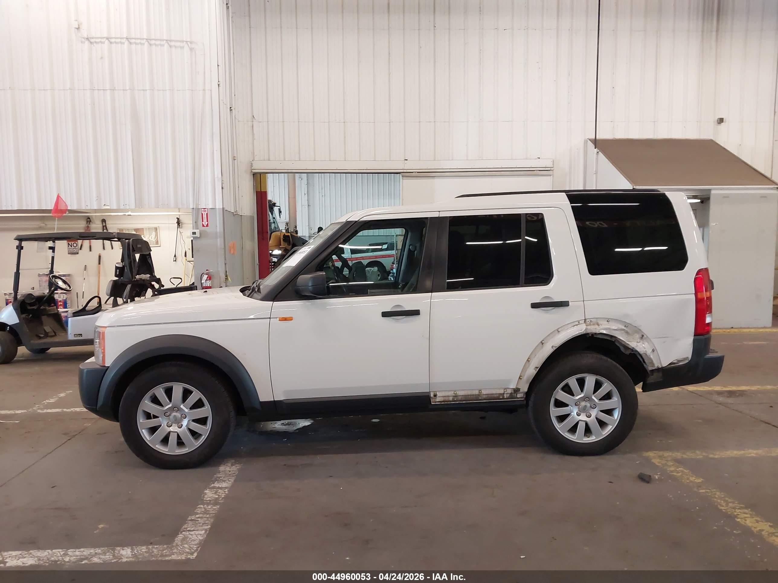 2006 Land Rover Lr3 V8 Se White vin: SALAE25466A398632