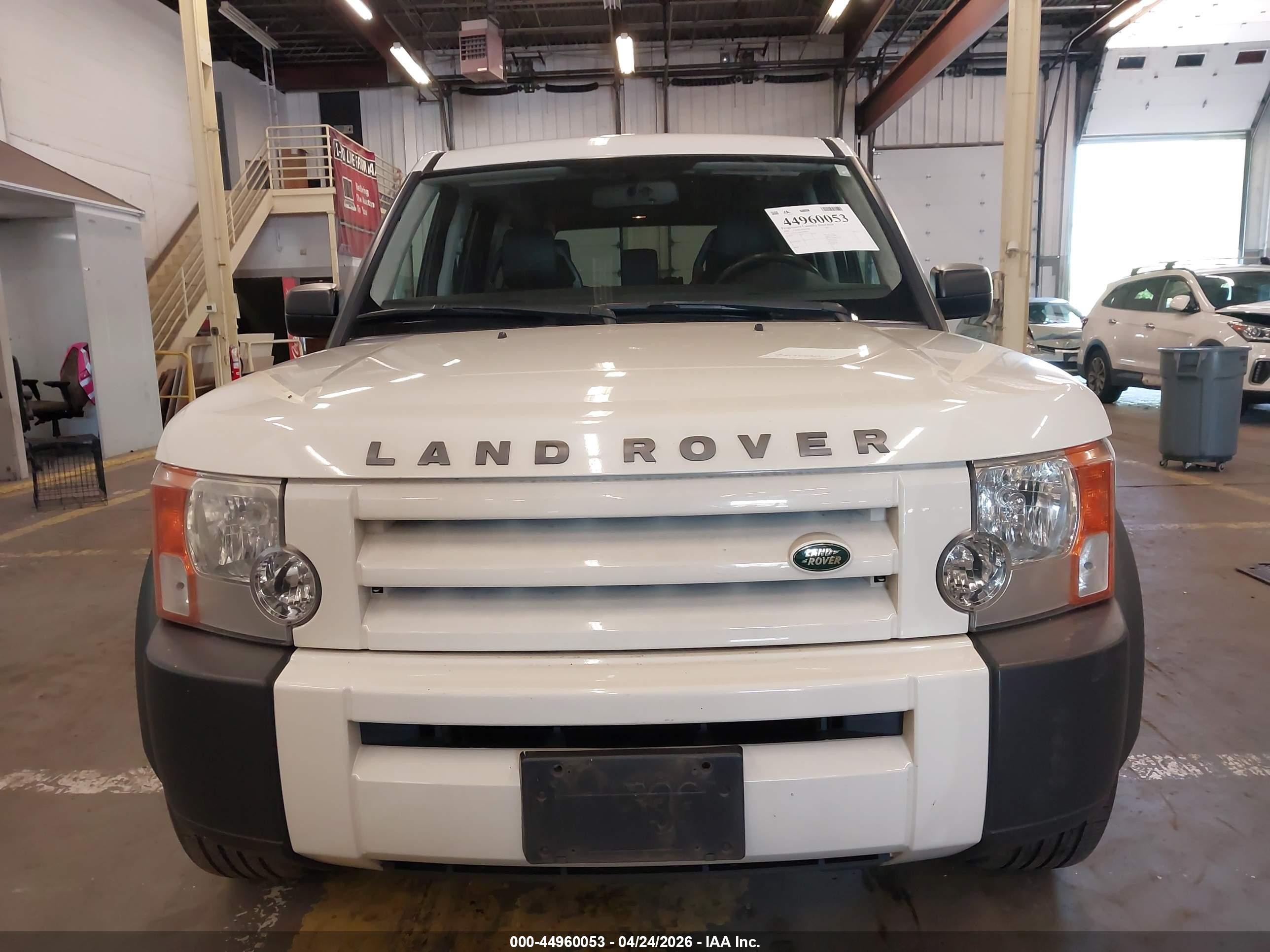 2006 Land Rover Lr3 V8 Se White vin: SALAE25466A398632