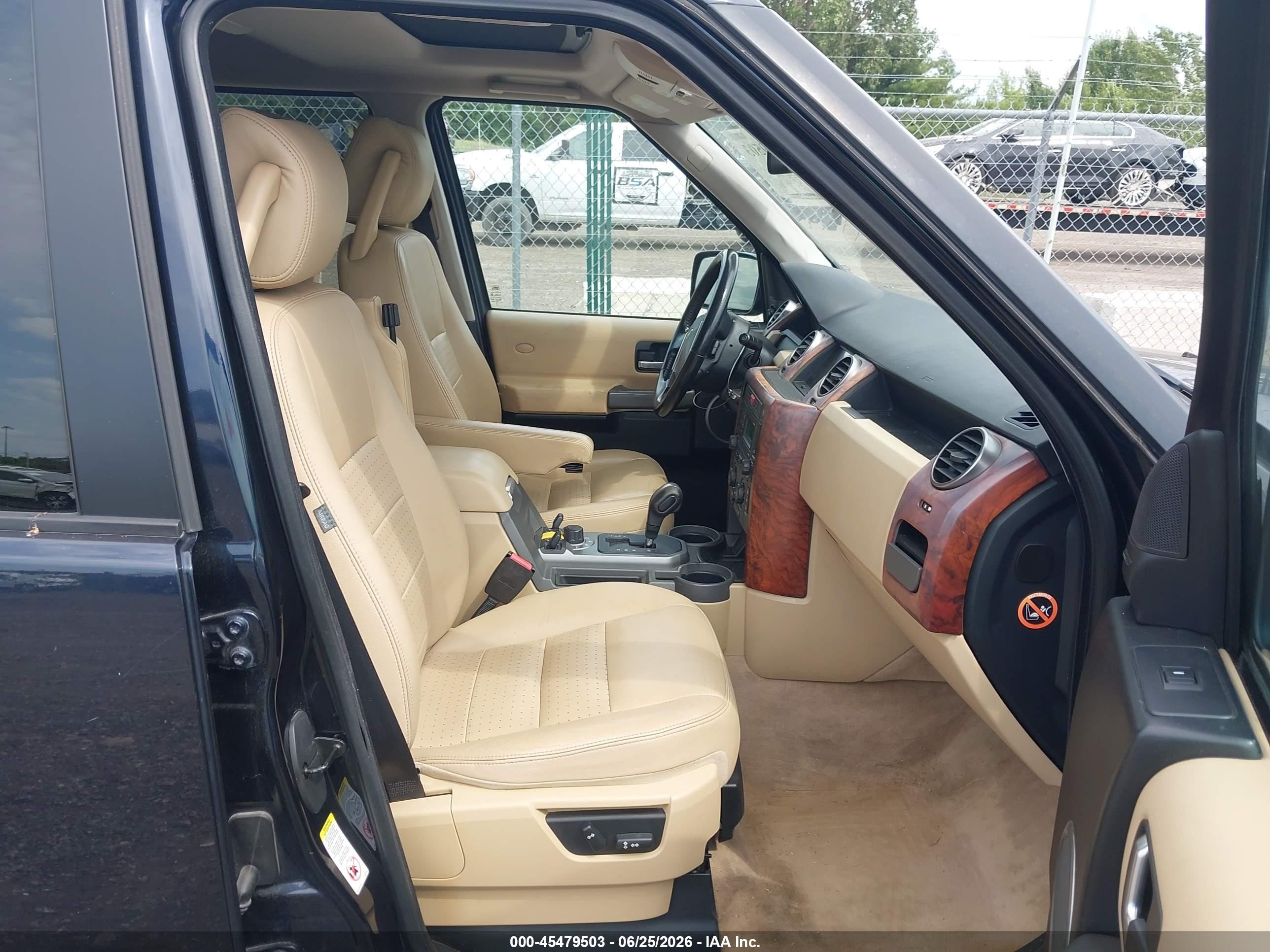 2007 Land Rover Lr3 V8 Se Black vin: SALAE25467A437530
