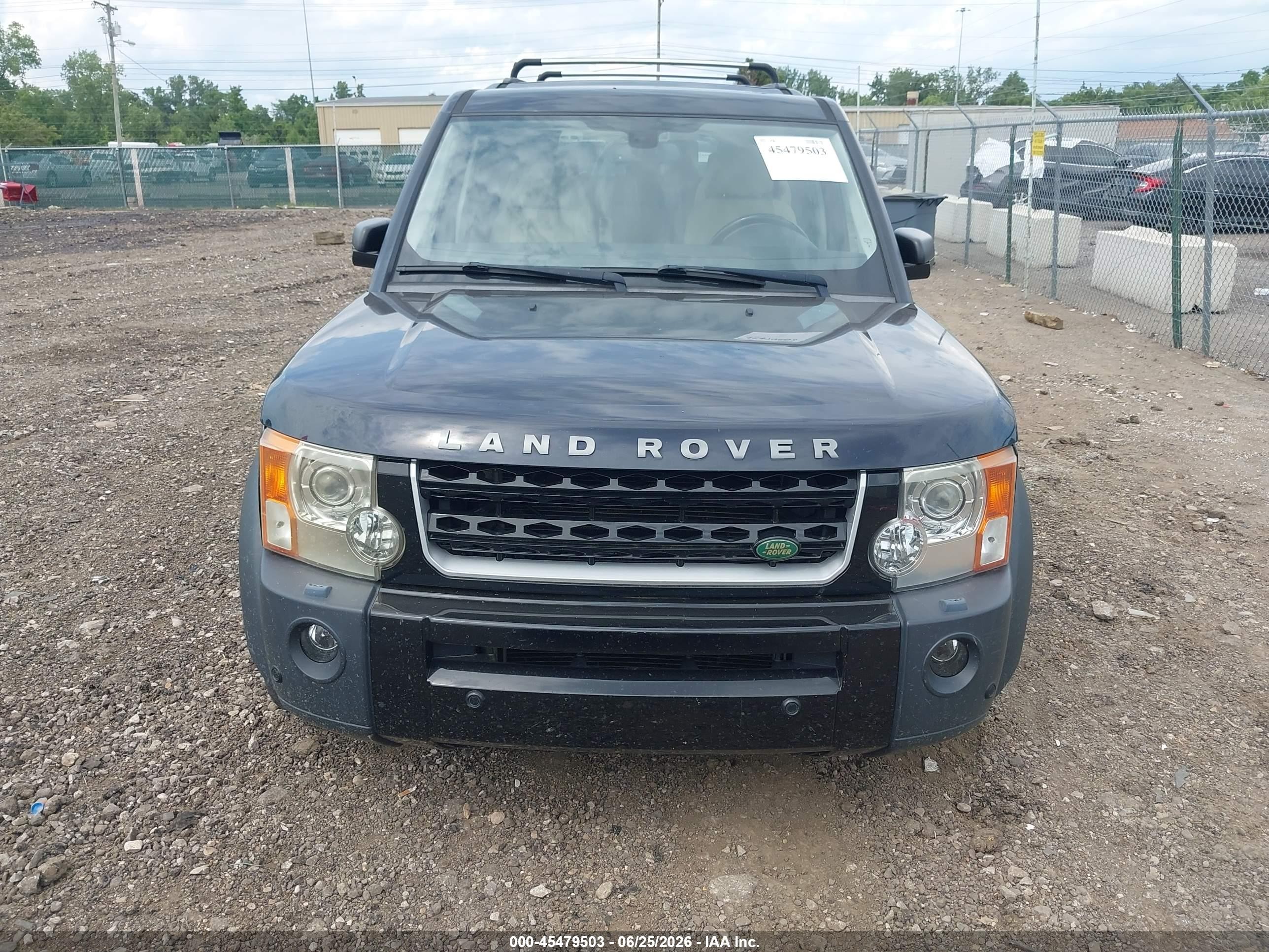 2007 Land Rover Lr3 V8 Se Black vin: SALAE25467A437530