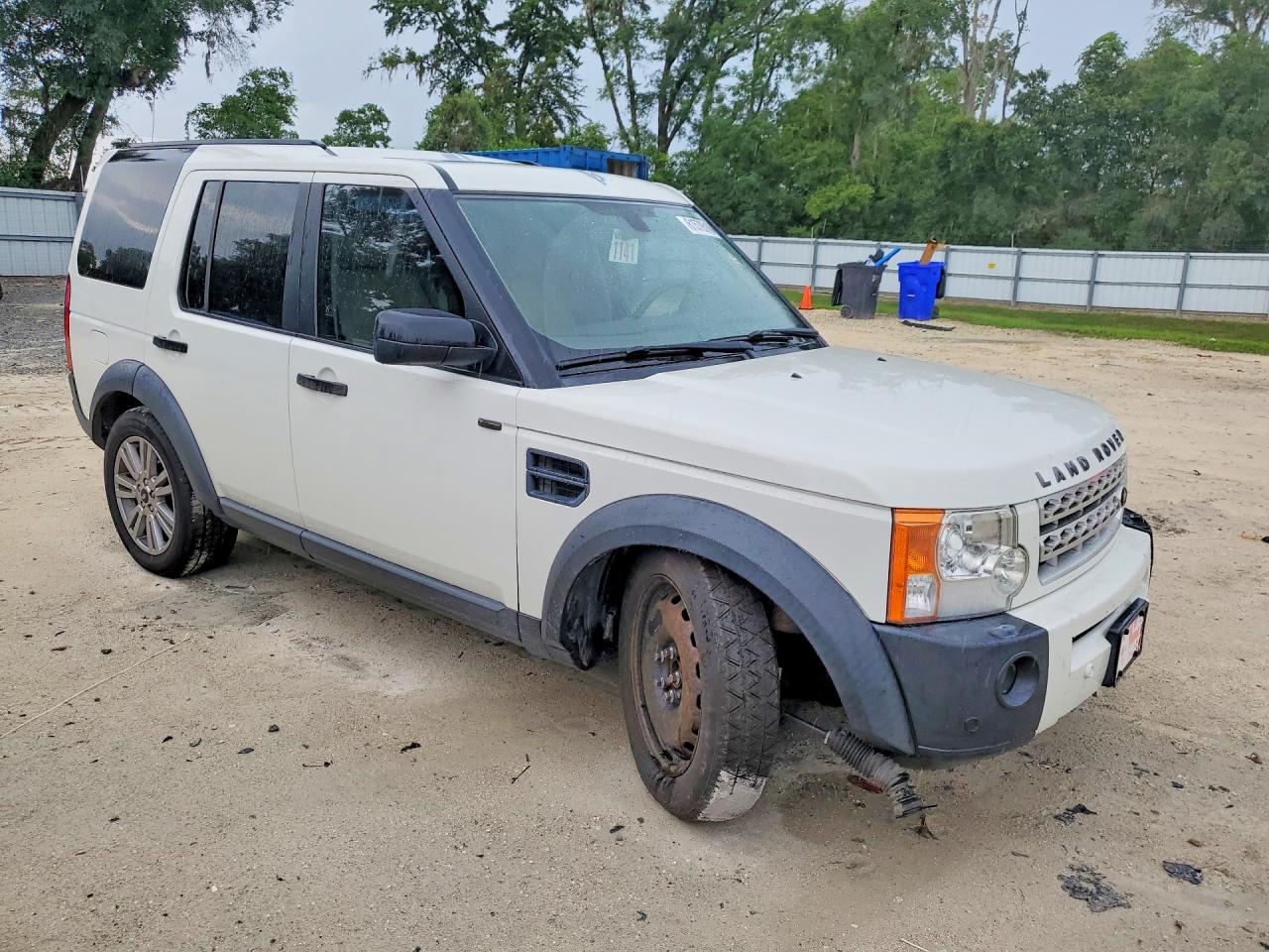 2008 Land Rover Lr3 Se Белый vin: SALAE25468A450571