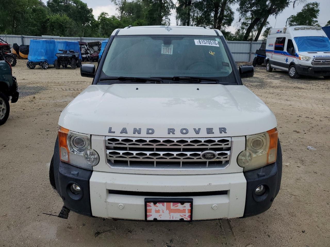 2008 Land Rover Lr3 Se Белый vin: SALAE25468A450571