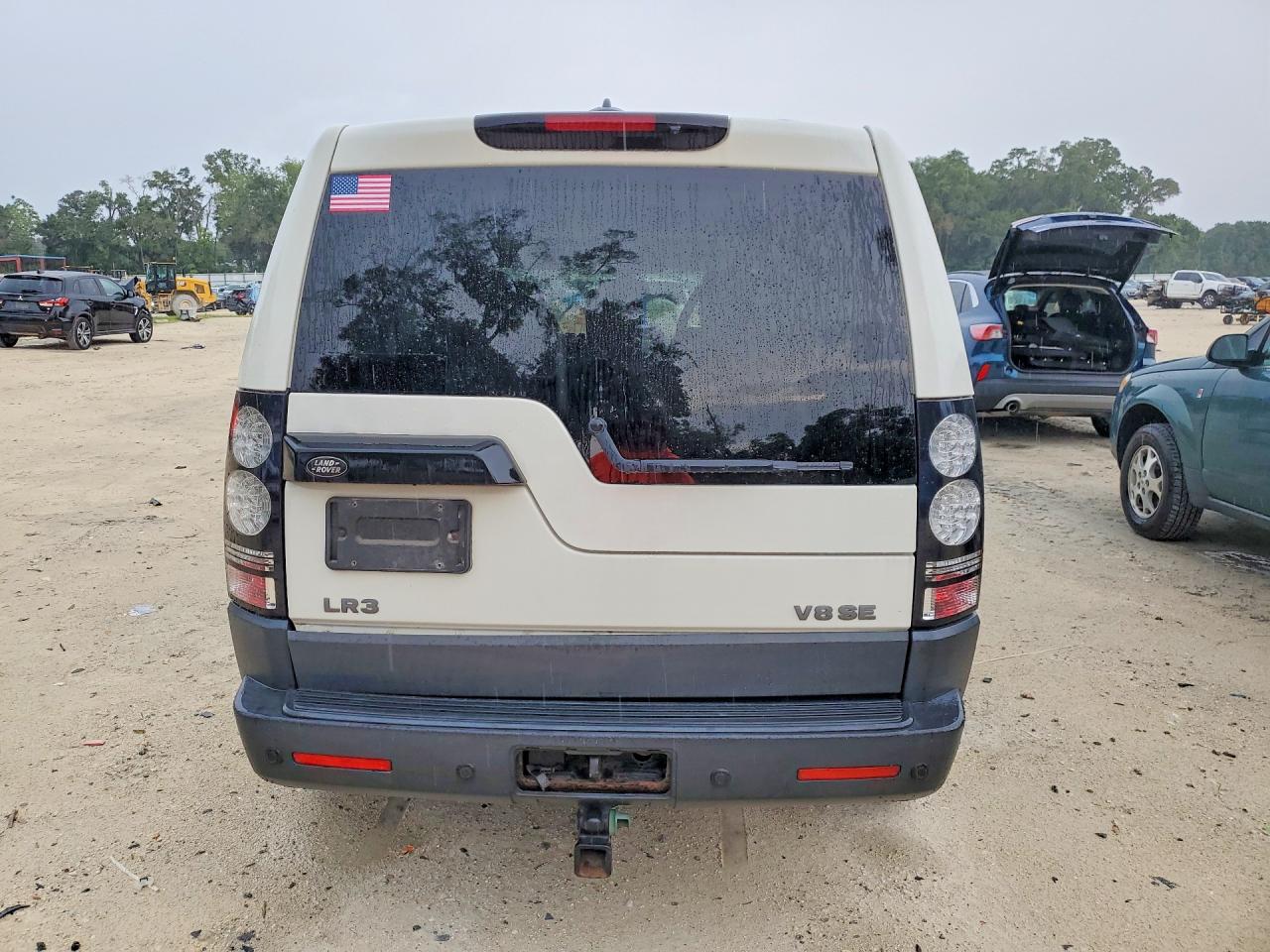 2008 Land Rover Lr3 Se Белый vin: SALAE25468A450571