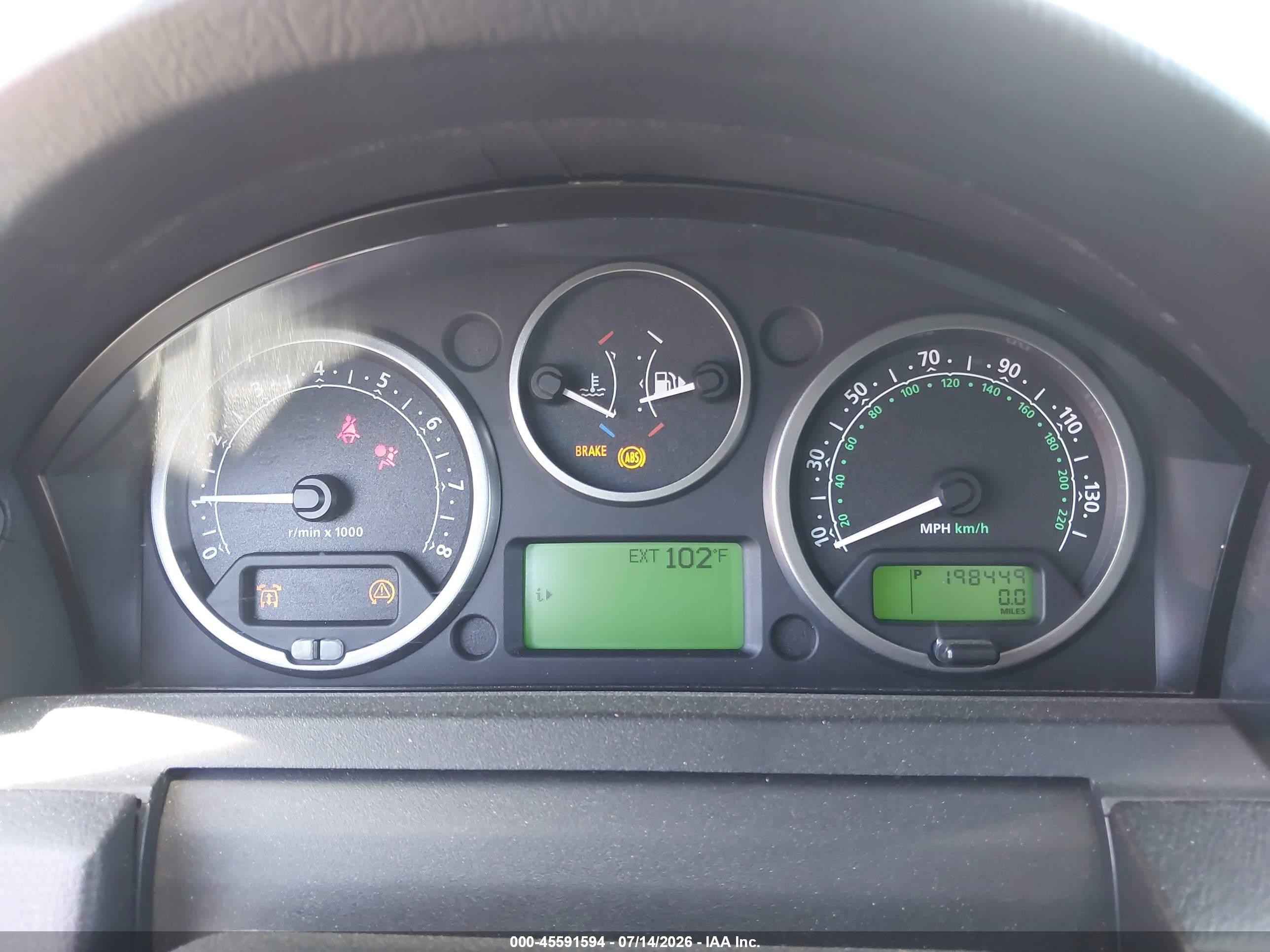 2005 Land Rover Lr3 Se Silver vin: SALAE25475A329169
