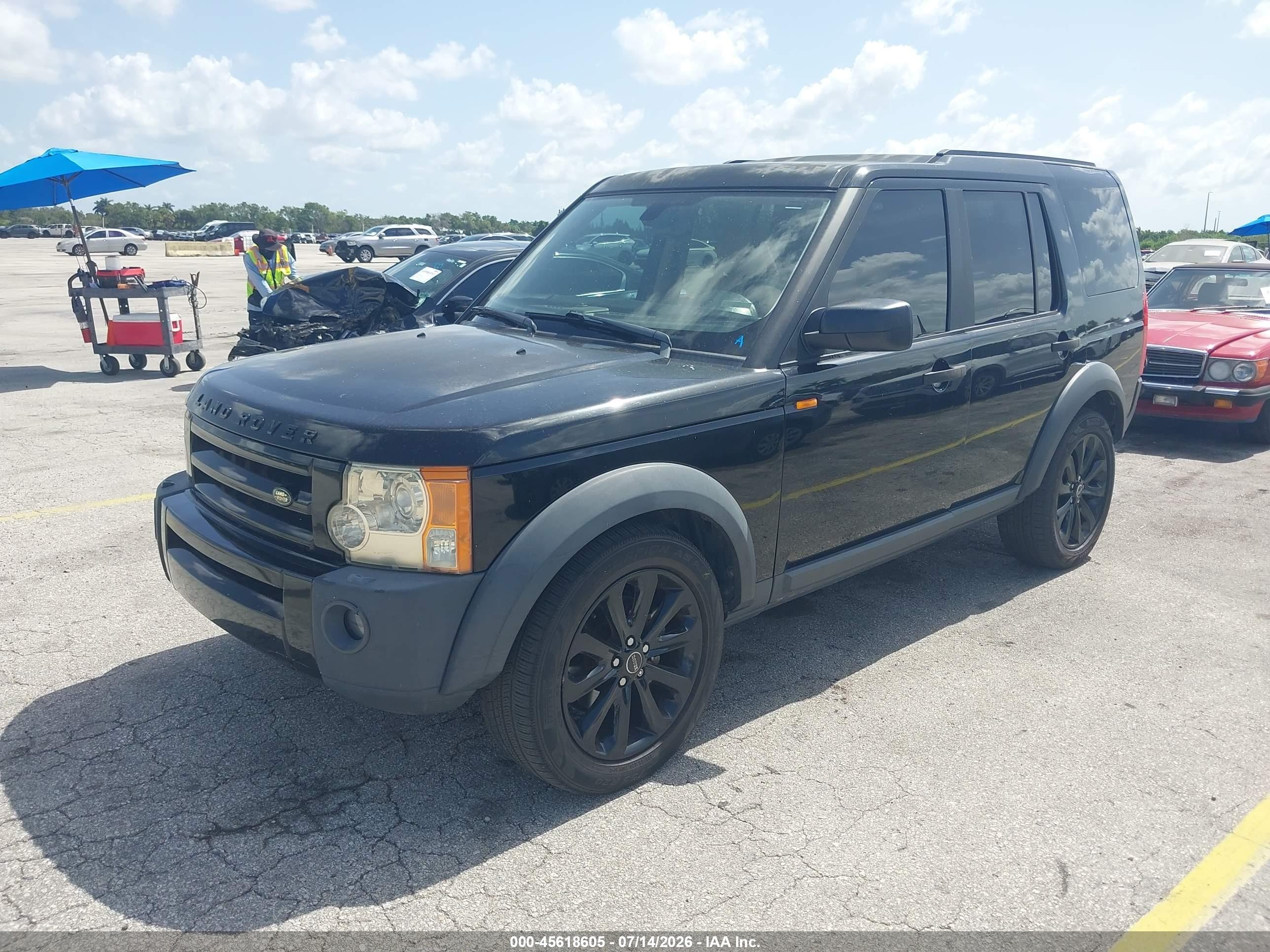 2006 Land Rover Lr3 V8 Se Black vin: SALAE25476A372248