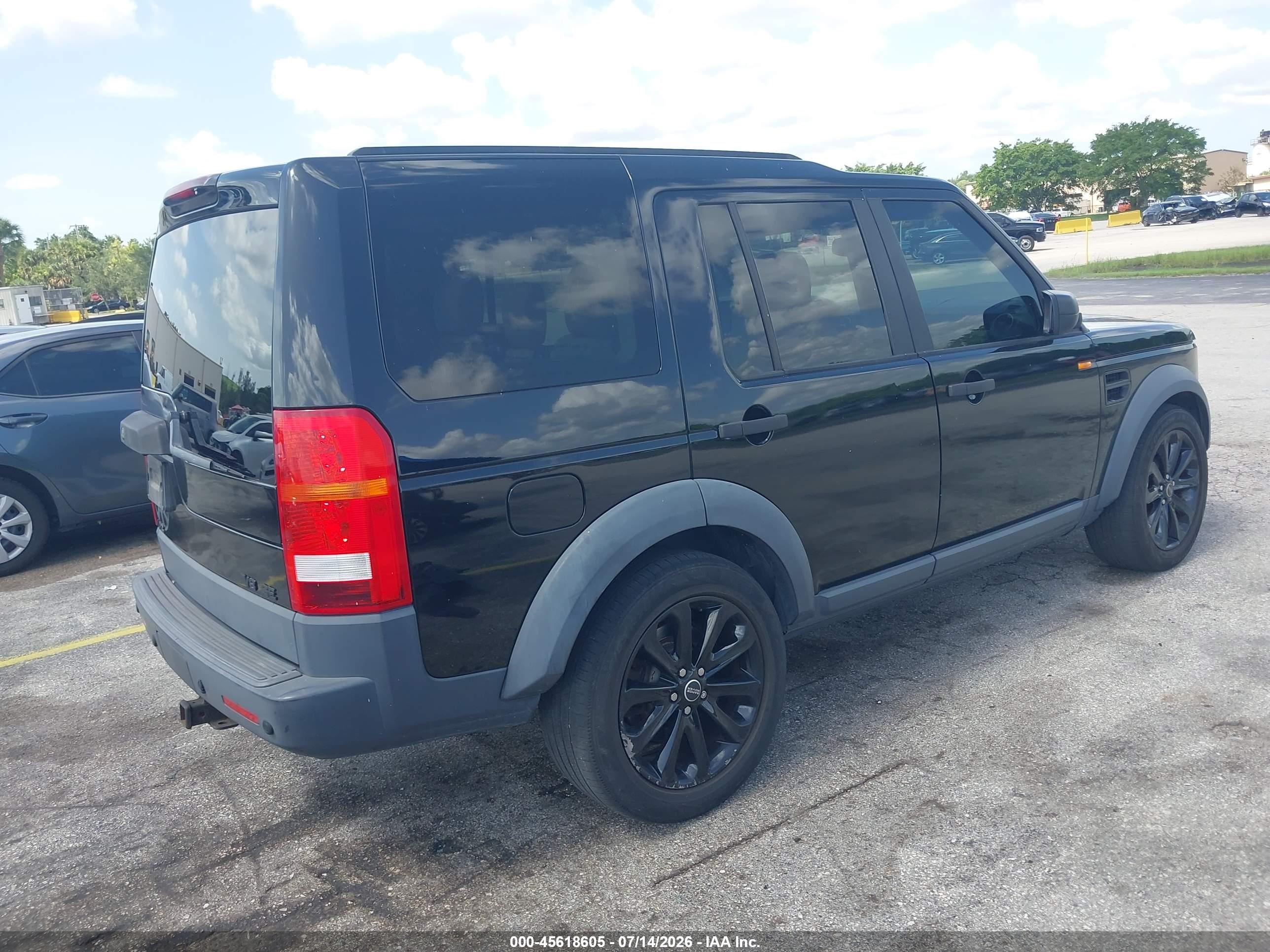 2006 Land Rover Lr3 V8 Se Black vin: SALAE25476A372248