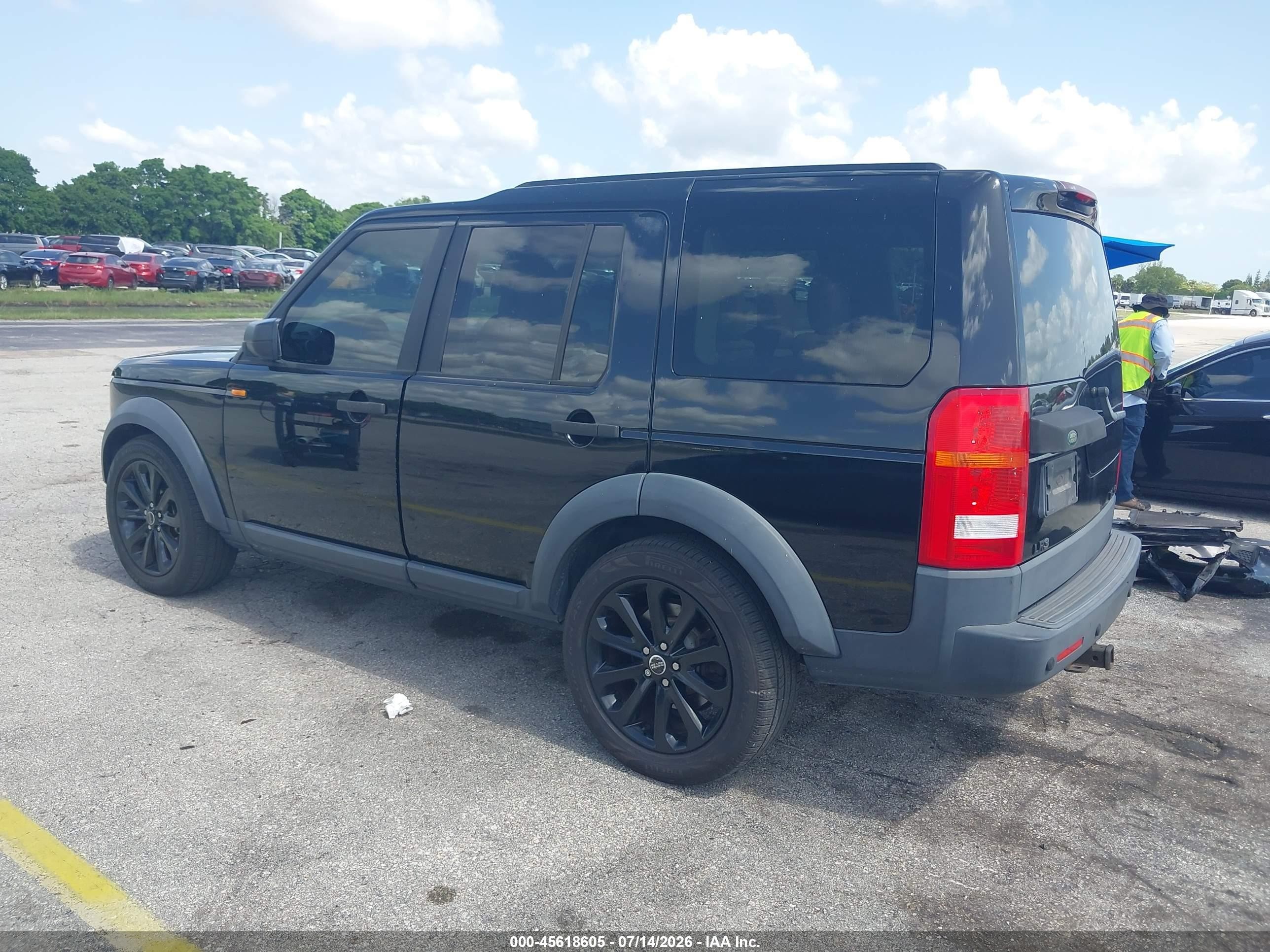 2006 Land Rover Lr3 V8 Se Black vin: SALAE25476A372248