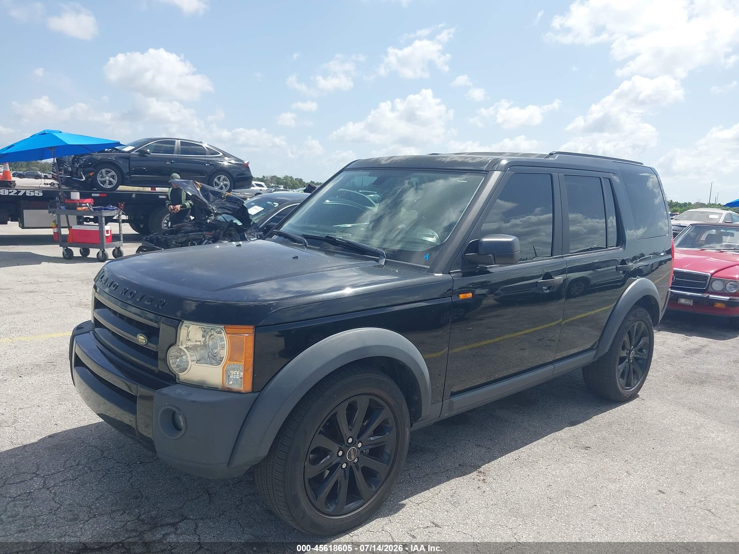 2006 Land Rover Lr3 V8 Se Black vin: SALAE25476A372248
