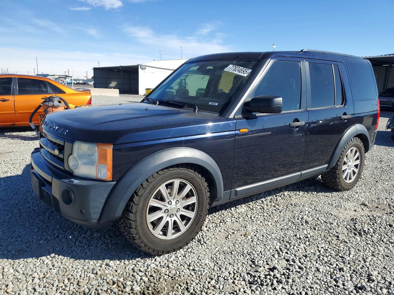 2008 Land Rover Lr3 Se Blue vin: SALAE25478A477312