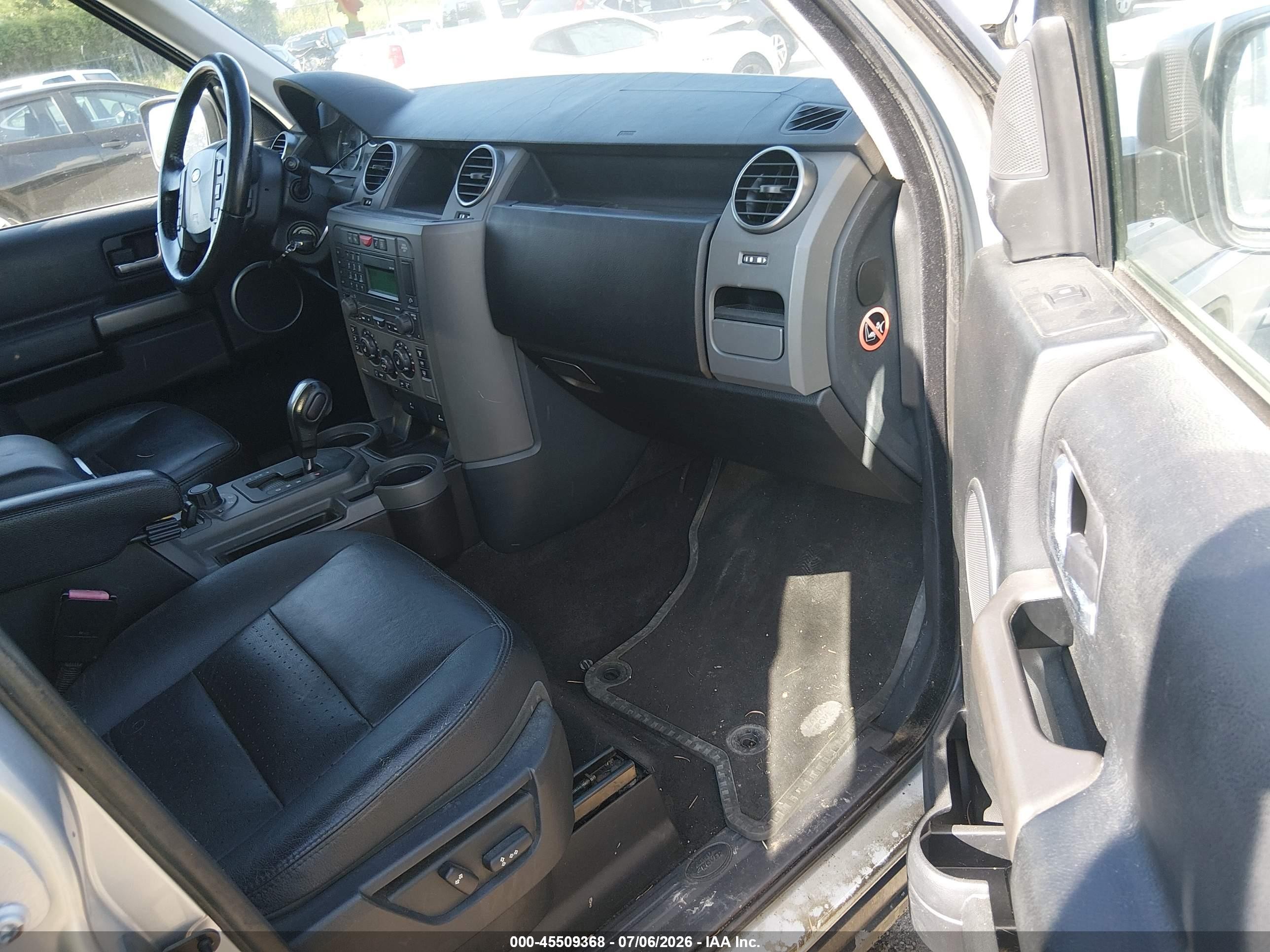 2006 Land Rover Lr3 V8 Se Silver vin: SALAE25486A374252