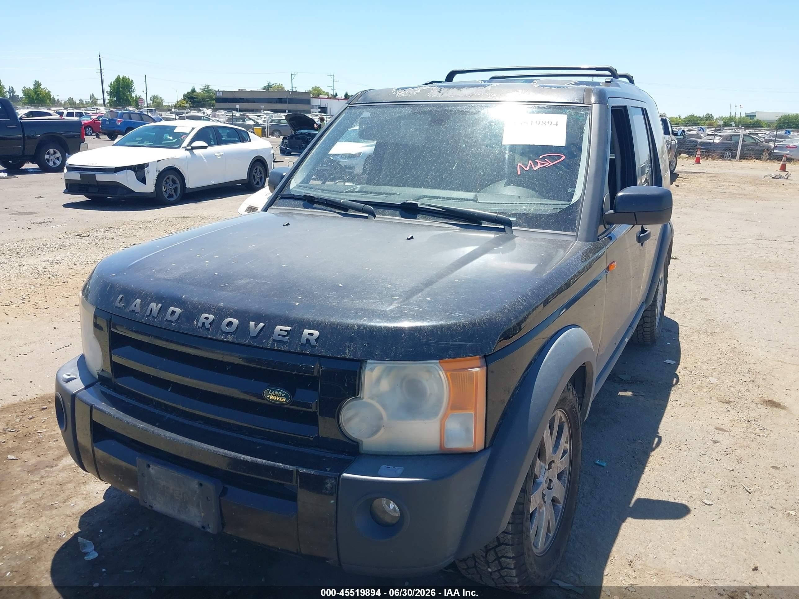 2005 Land Rover Lr3 Se Black vin: SALAE25495A320554