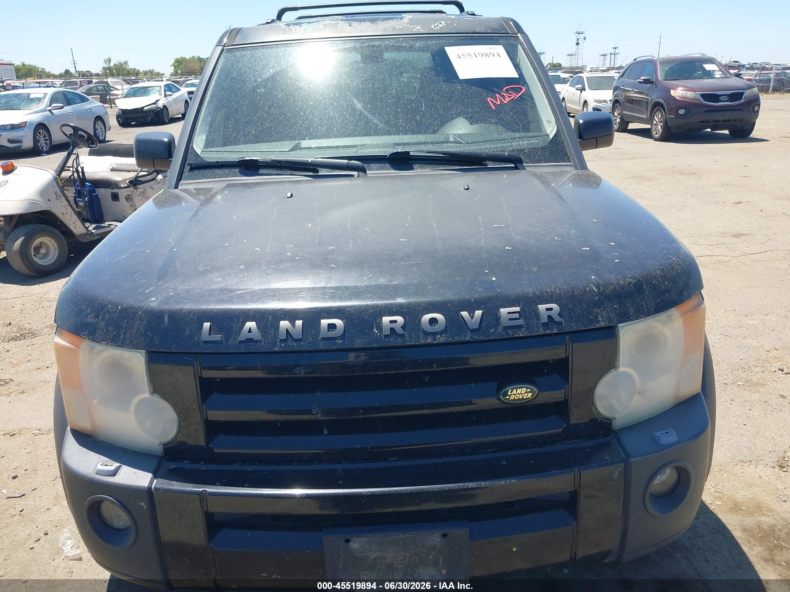 2005 Land Rover Lr3 Se Black vin: SALAE25495A320554