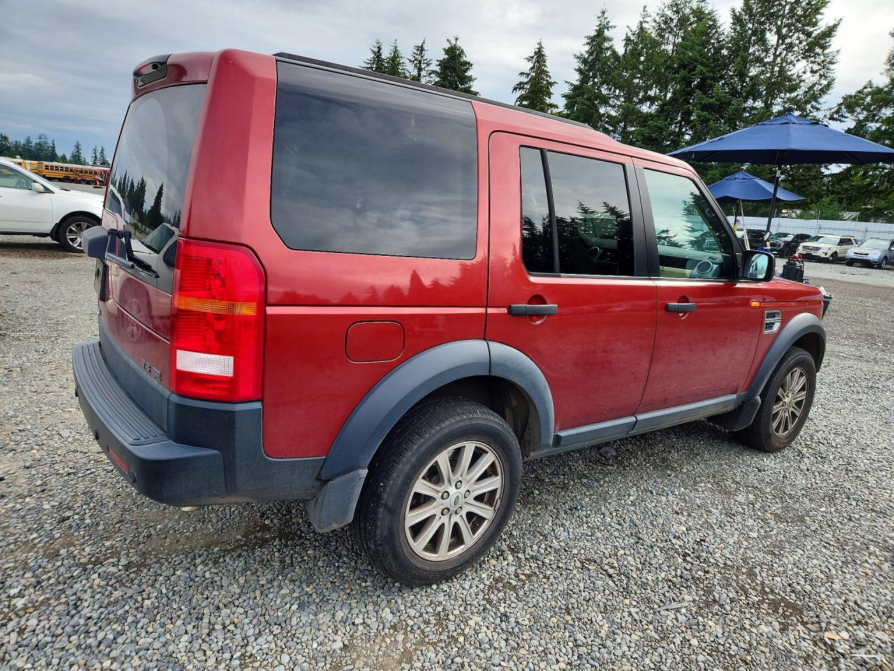2008 Land Rover Lr3 Se Темно-бордовый vin: SALAE25498A488473