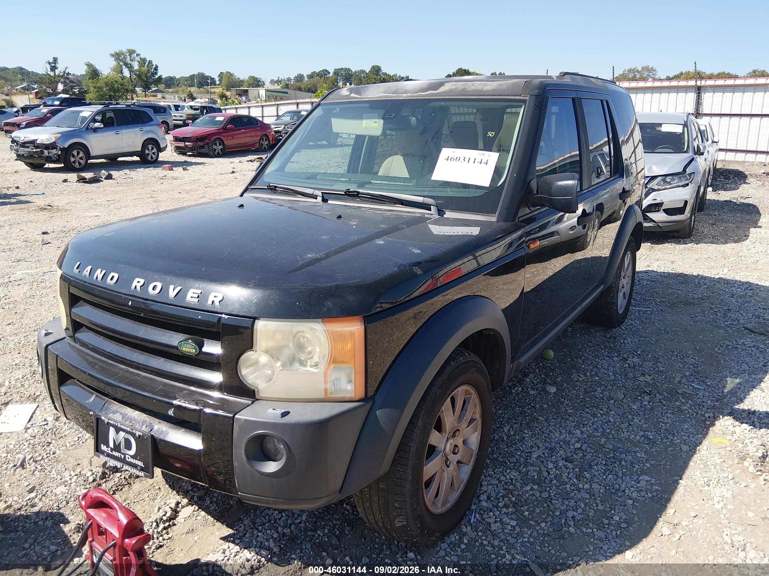 2006 Land Rover Lr3 V8 Se Черный vin: SALAE254X6A373751