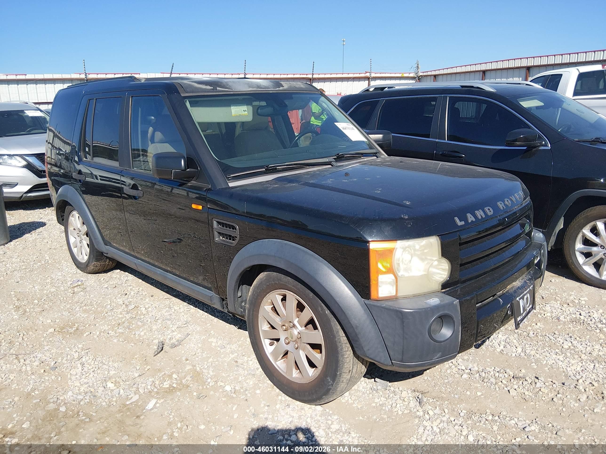 2006 Land Rover Lr3 V8 Se Black vin: SALAE254X6A373751