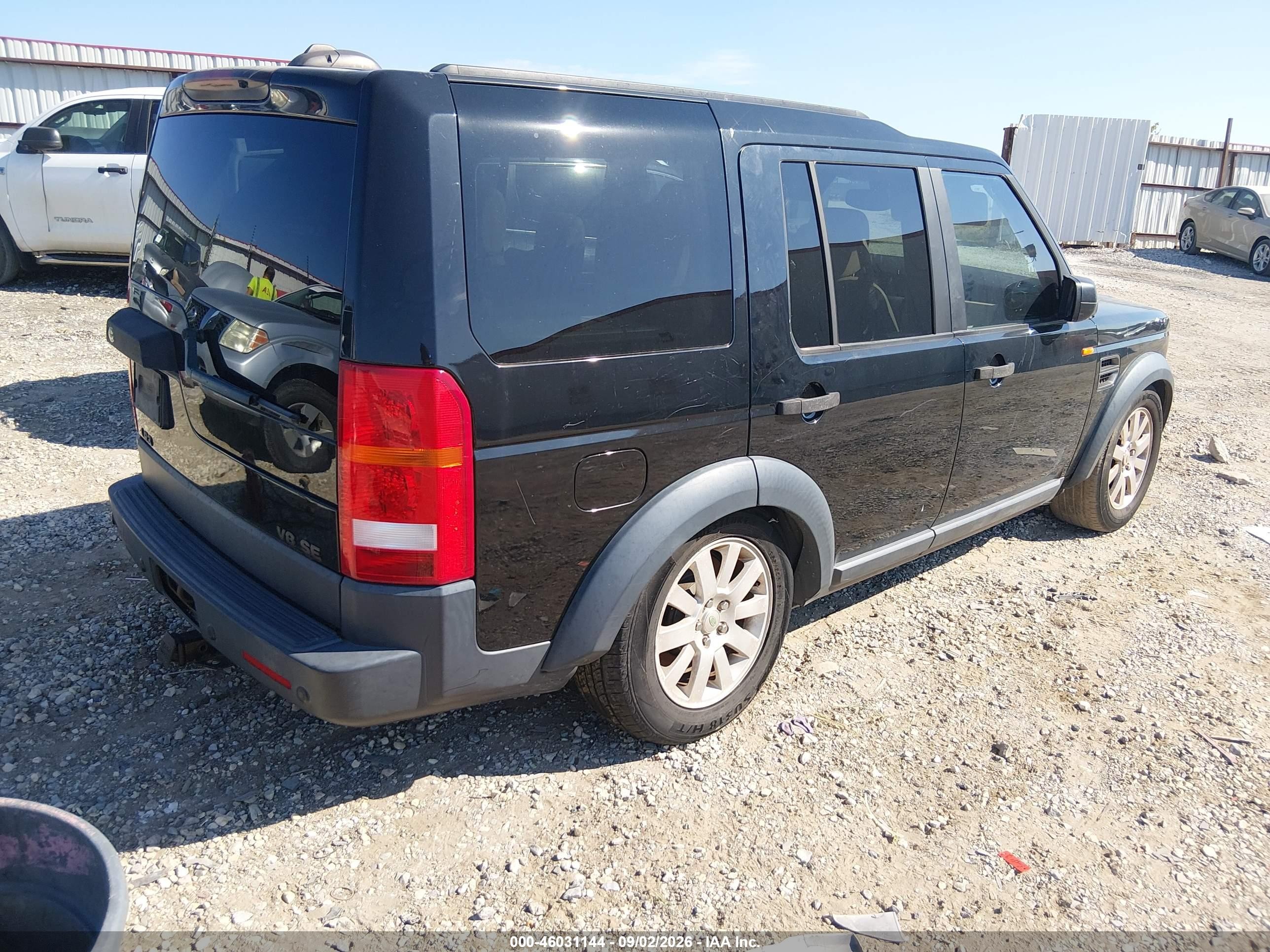 2006 Land Rover Lr3 V8 Se Черный vin: SALAE254X6A373751
