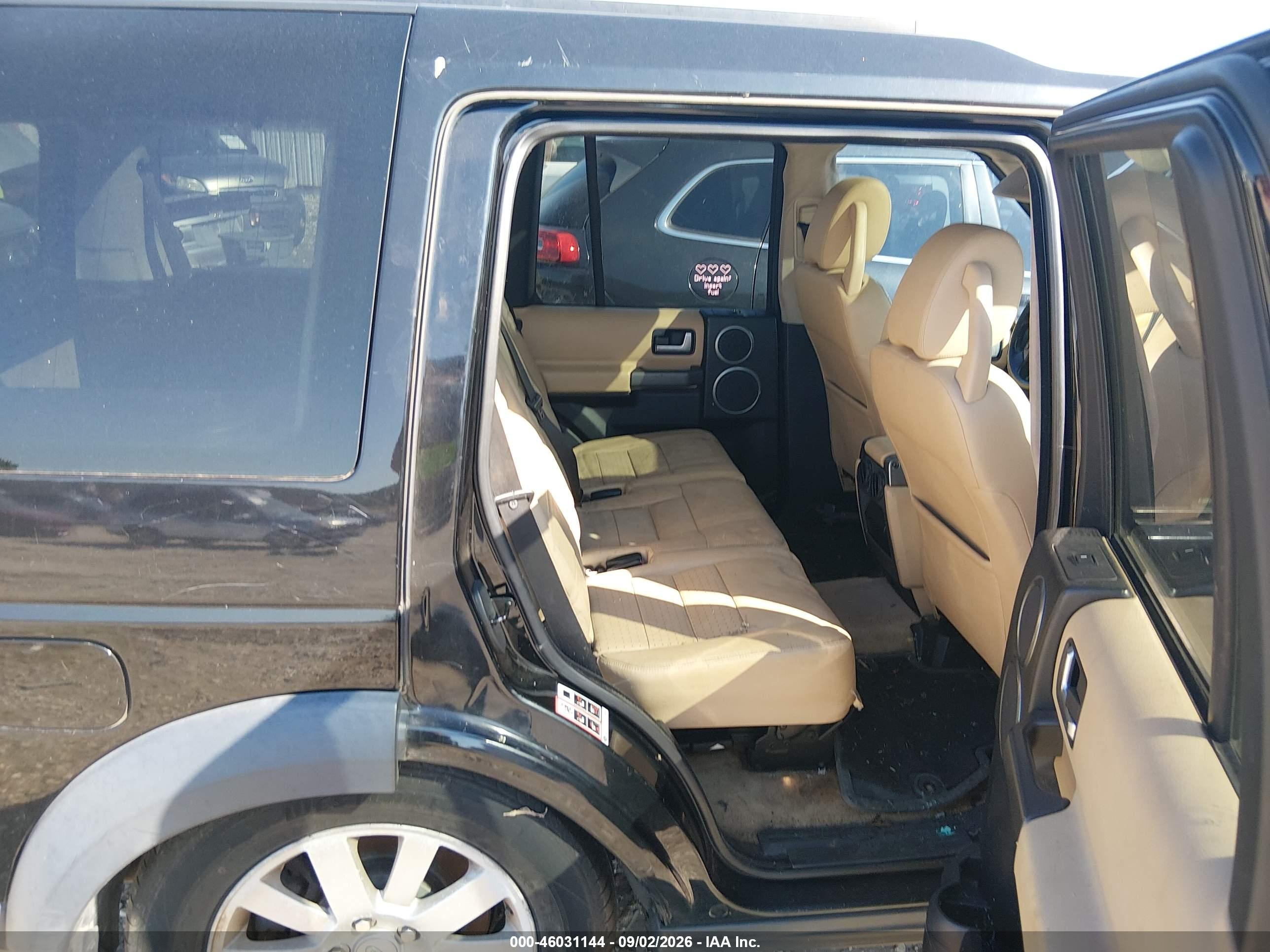 2006 Land Rover Lr3 V8 Se Черный vin: SALAE254X6A373751